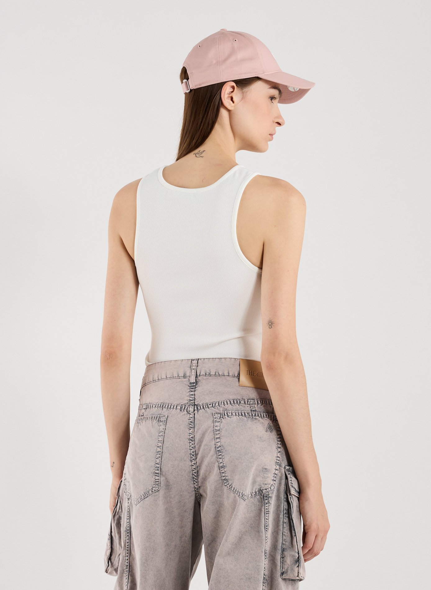 Top ajusté CHRISTOPHER ESBER Blanc