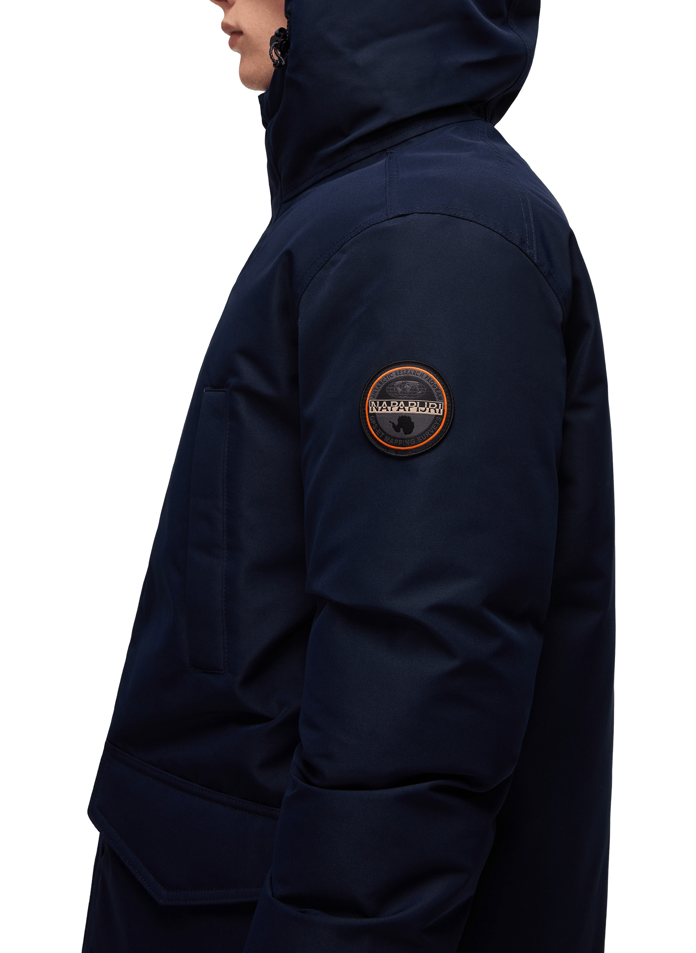 Straight Cornier Parka NAPAPIJRI Blue