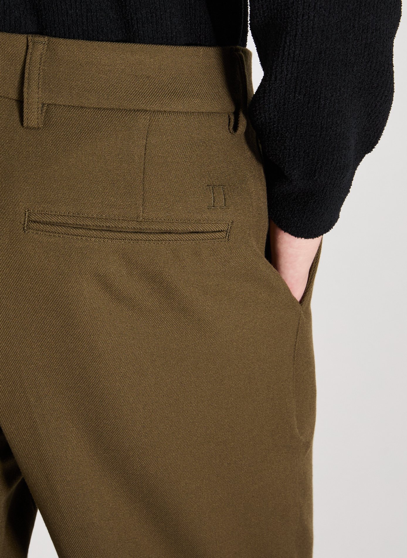 Pantalon slim Como  LES DEUX Vert