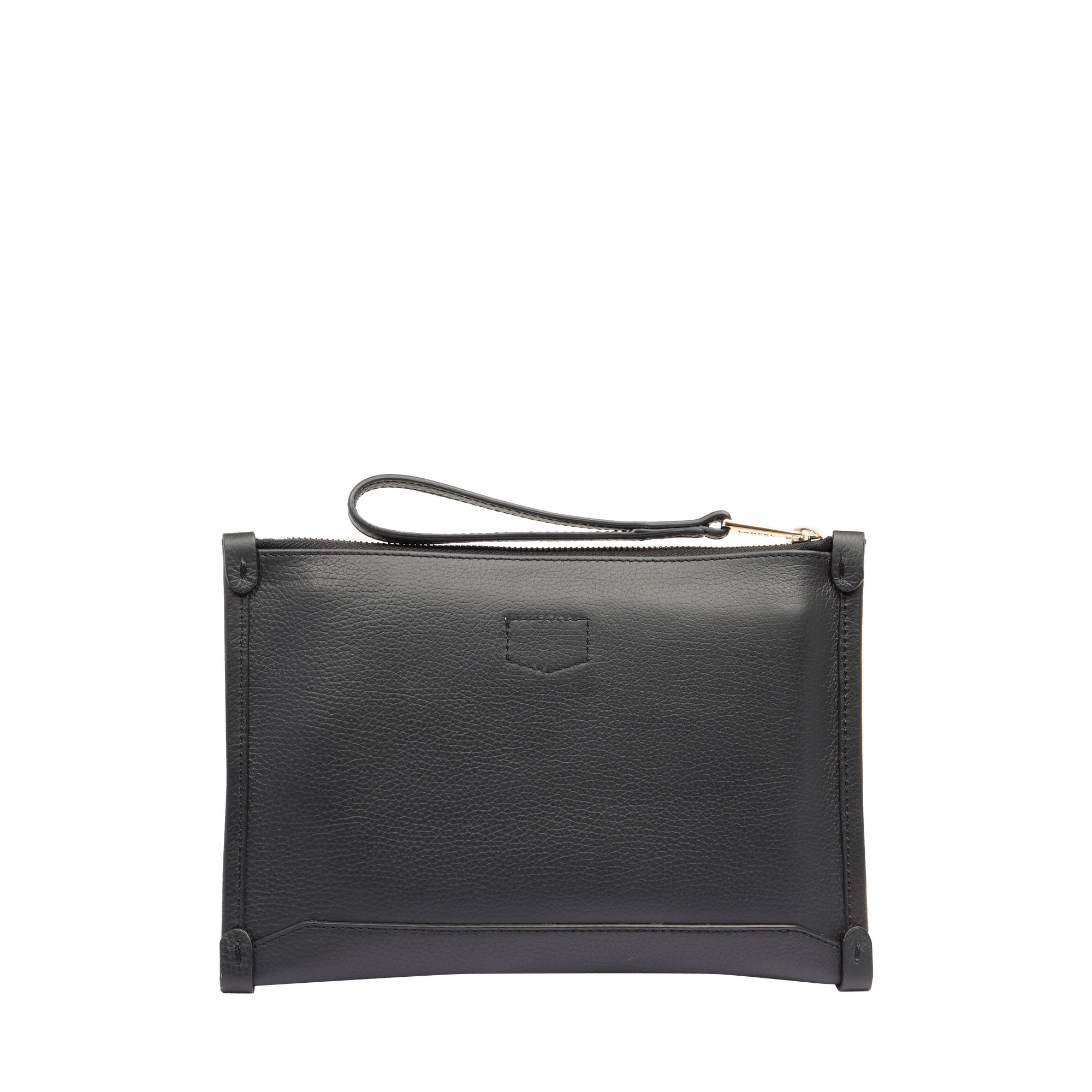 Pochette zippée s jour de lancel en cuir LANCEL Noir