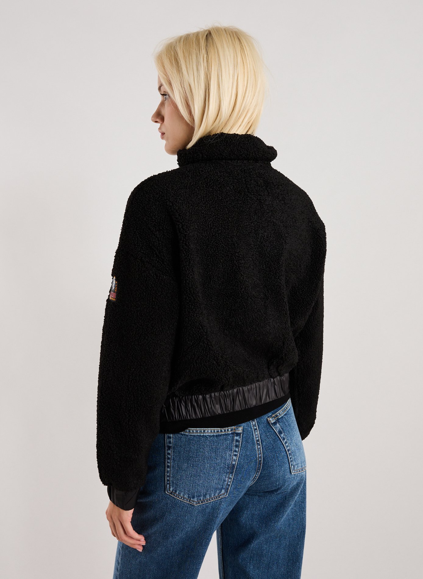 Sori polar fleece zip-up sweatshirt PARAJUMPERS Black