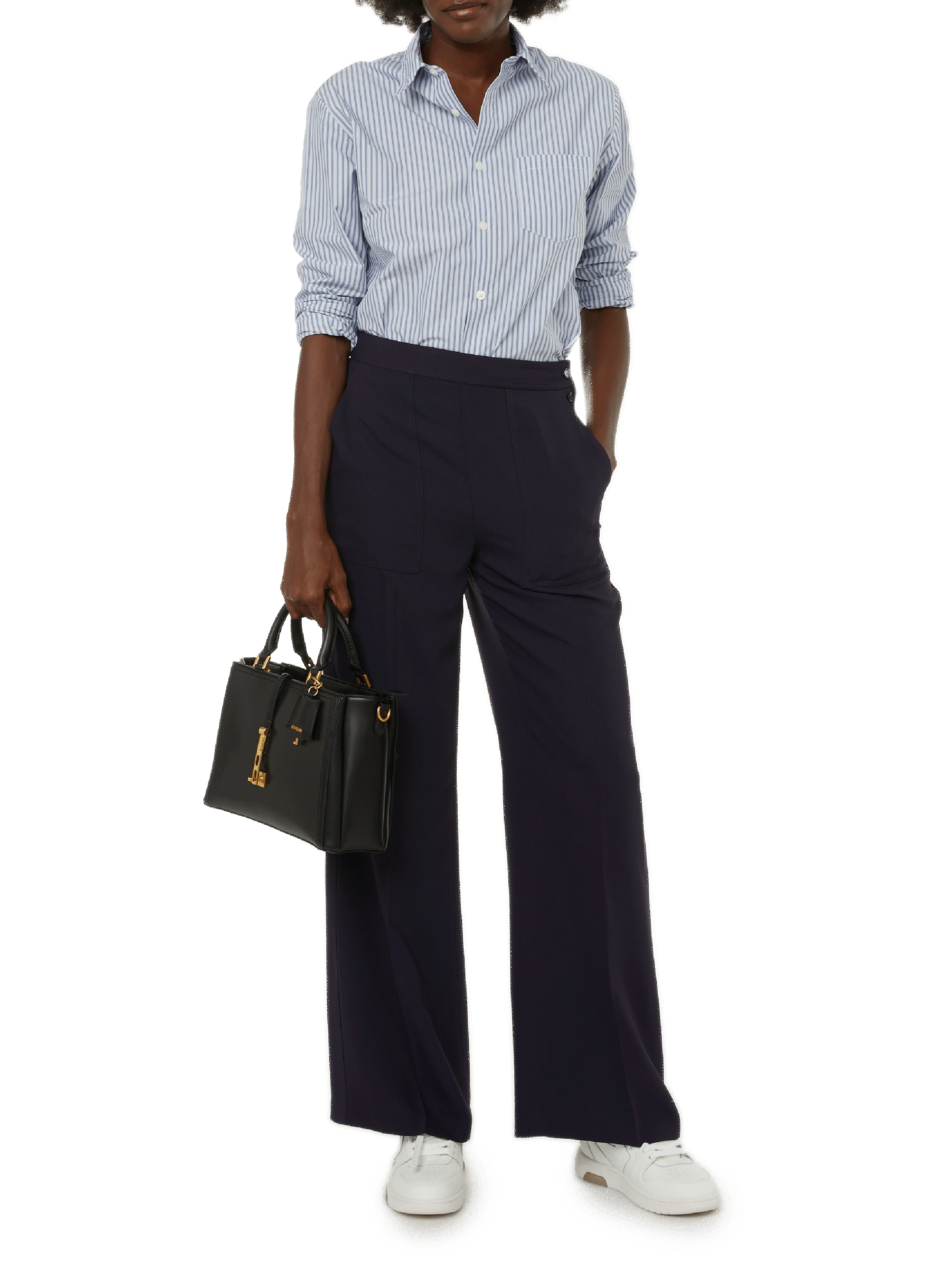 Pantalon large  POLO RALPH LAUREN Bleu