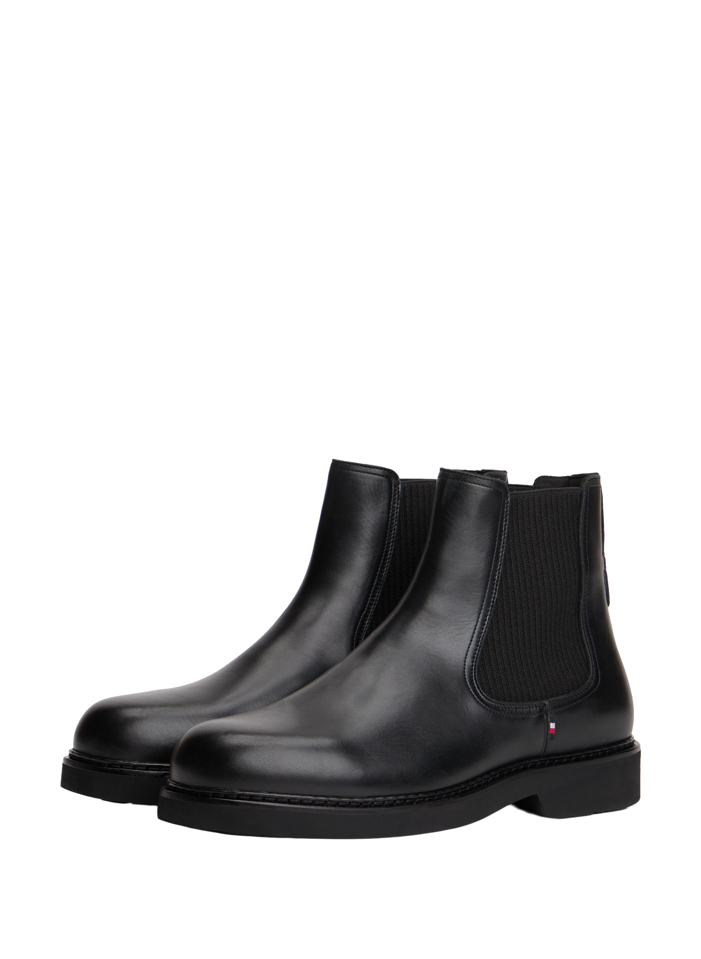Smooth leather Chelsea boots TOMMY HILFIGER Black
