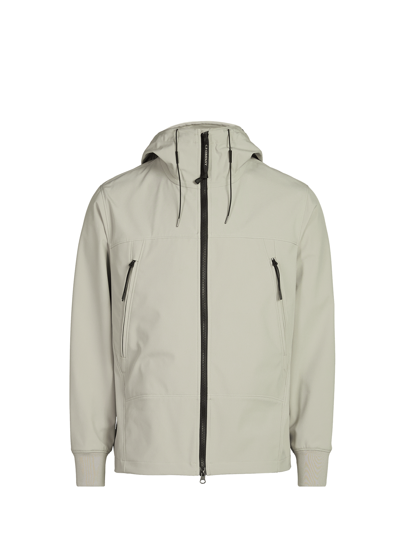 Hooded zip jacket CP COMPANY Beige