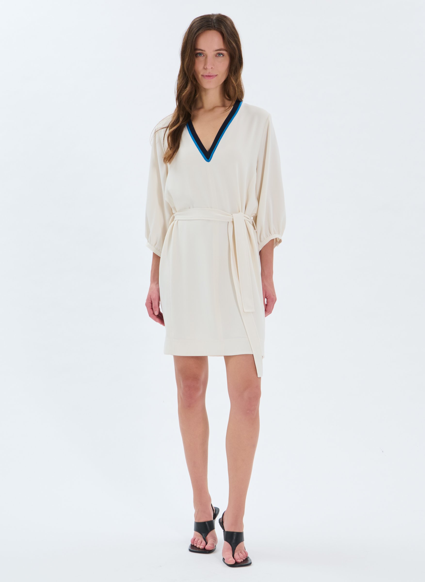 Robe  rali ZAPA Blanc