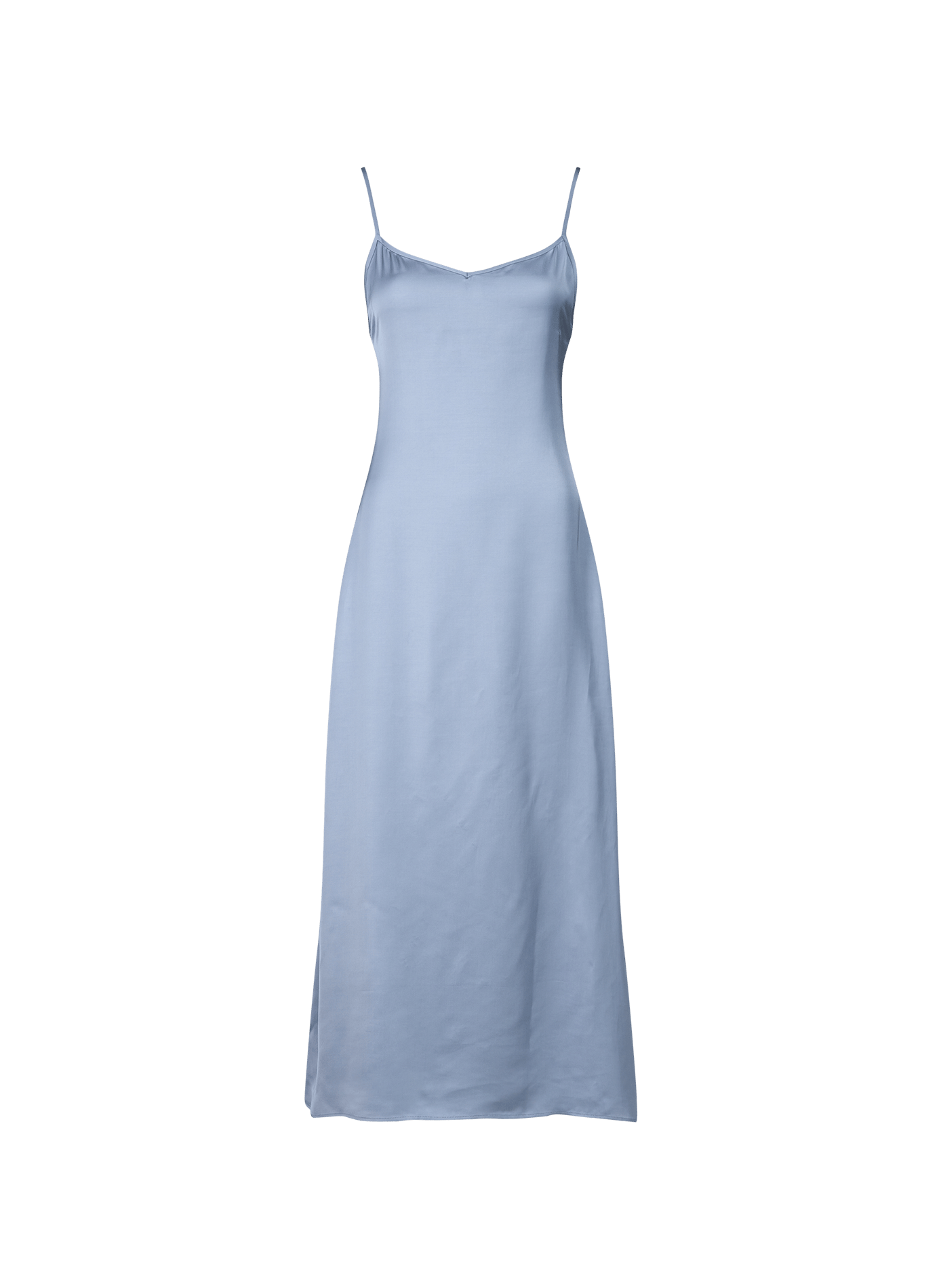 Satin dress Axelle SAISON 1865 Blue
