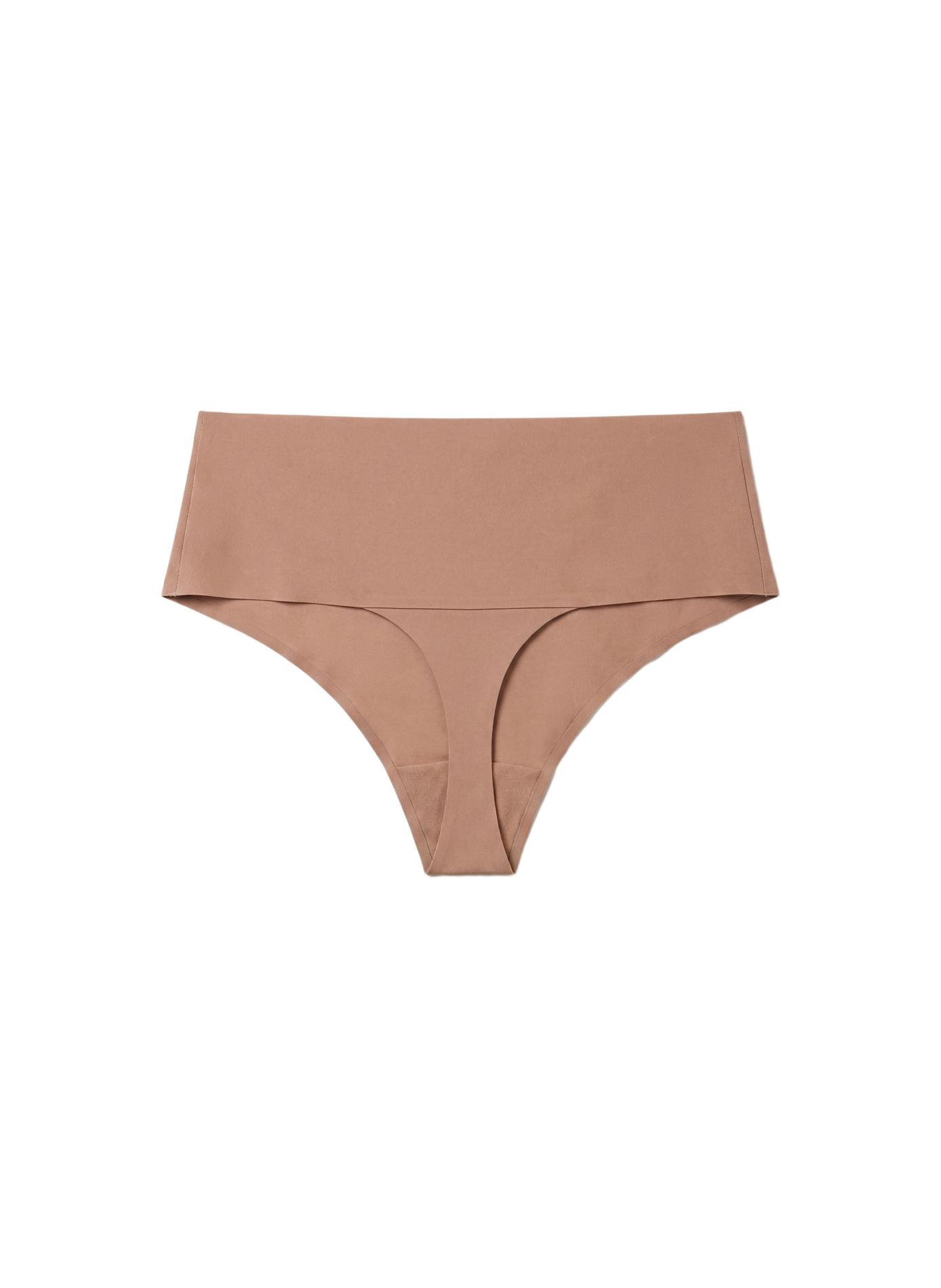 High-waisted solid color YADE Beige