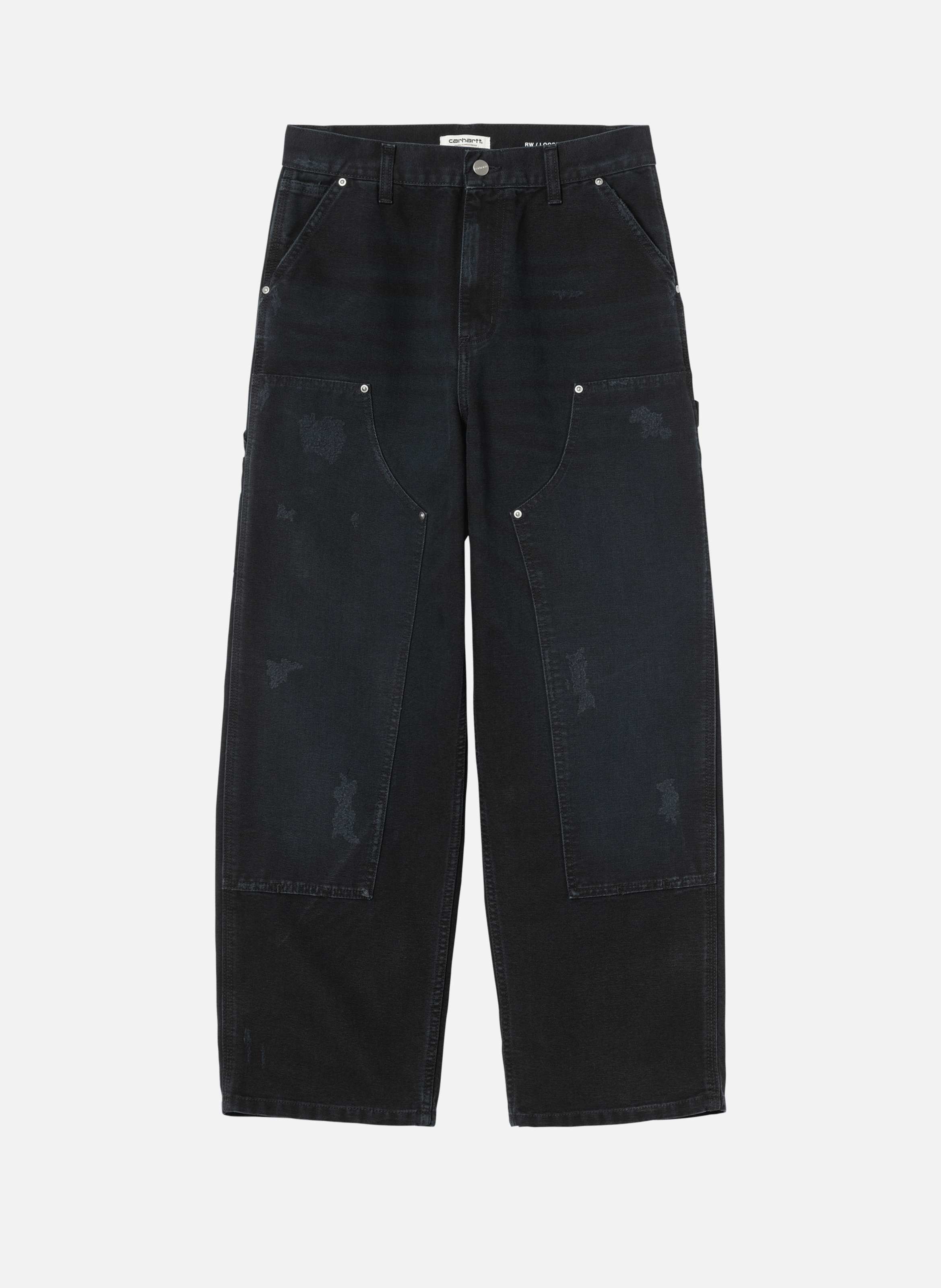 Pantalon w' brandon double knee pant CARHARTT WIP Gris