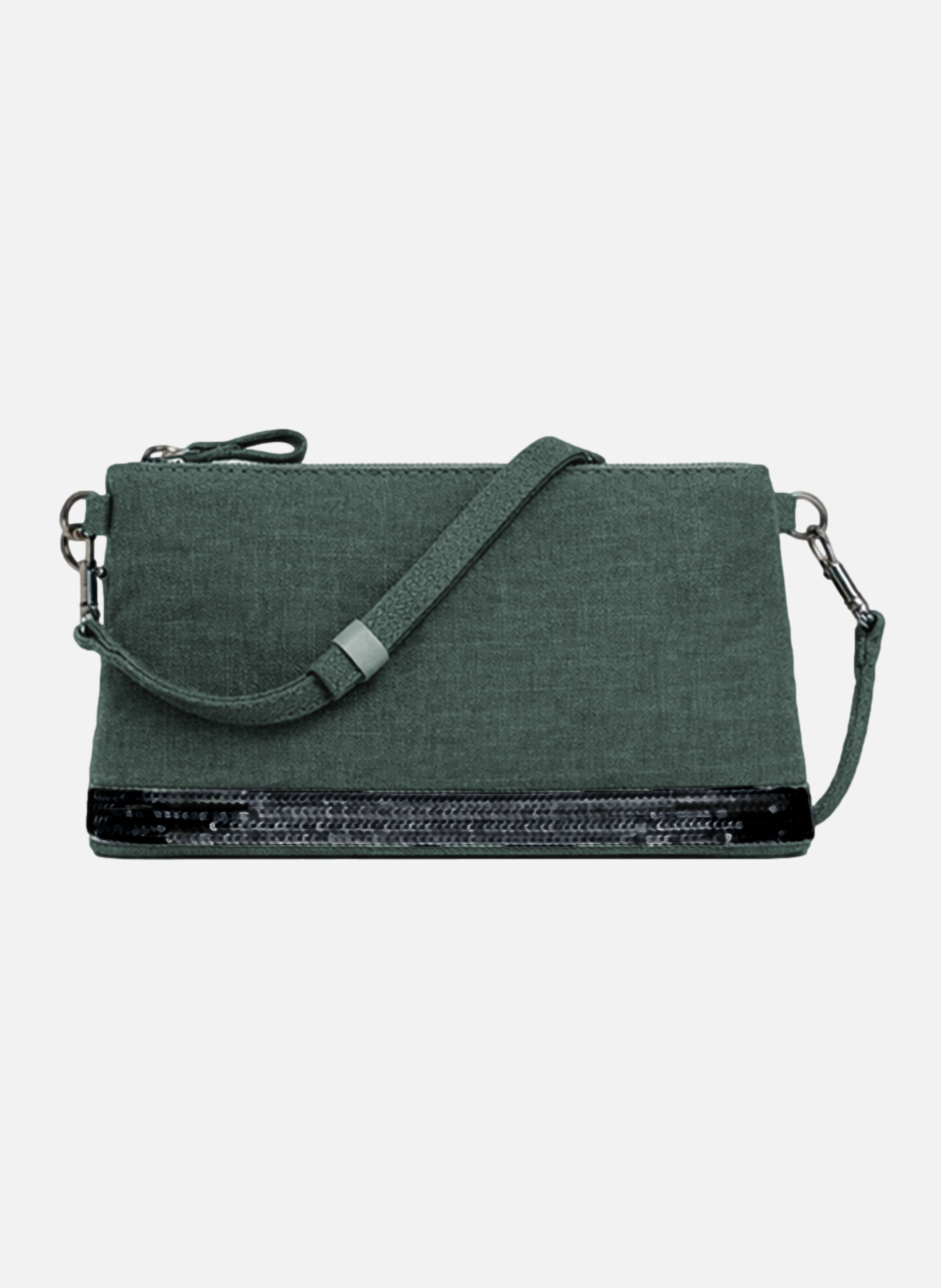 Pochette en lin VANESSA BRUNO Vert