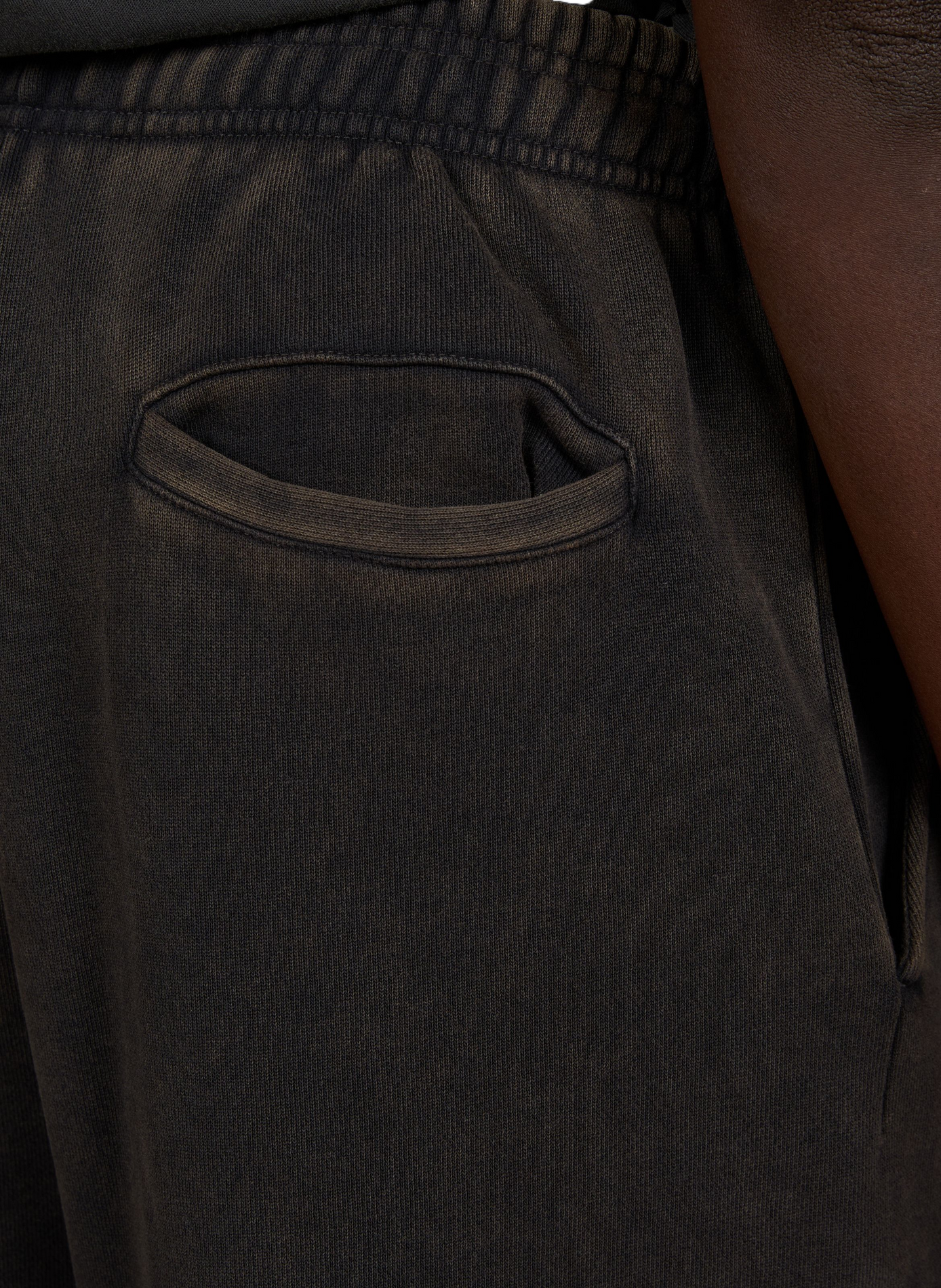 Cotton joggers ENTIRE STUDIOS Black