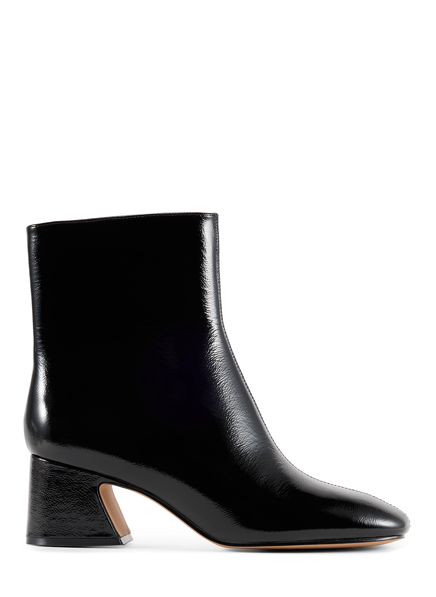 Kalidine heeled leather ankle boots GEOX Black