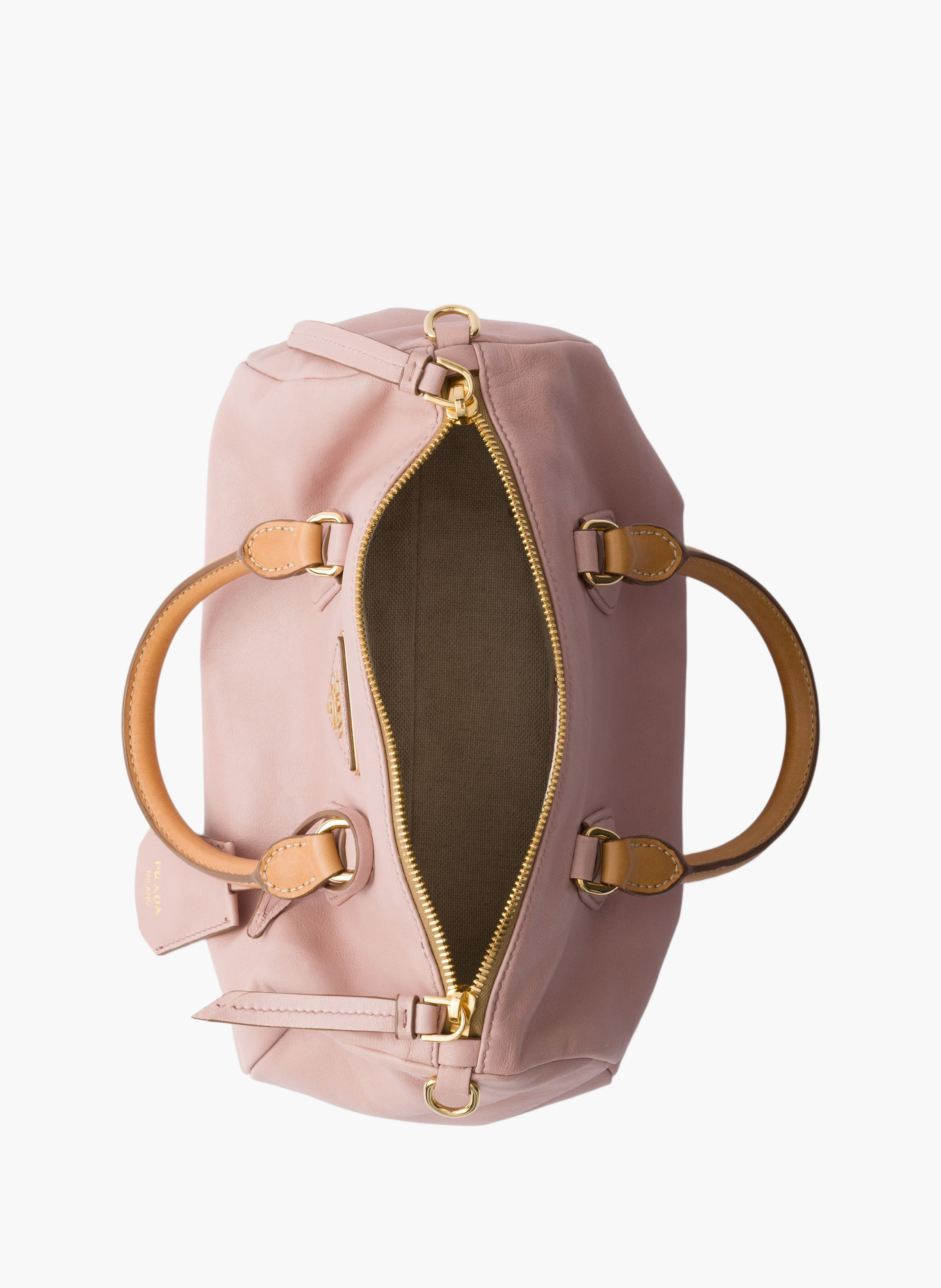 Petit sac à main prada evasion en cuir PRADA Rose