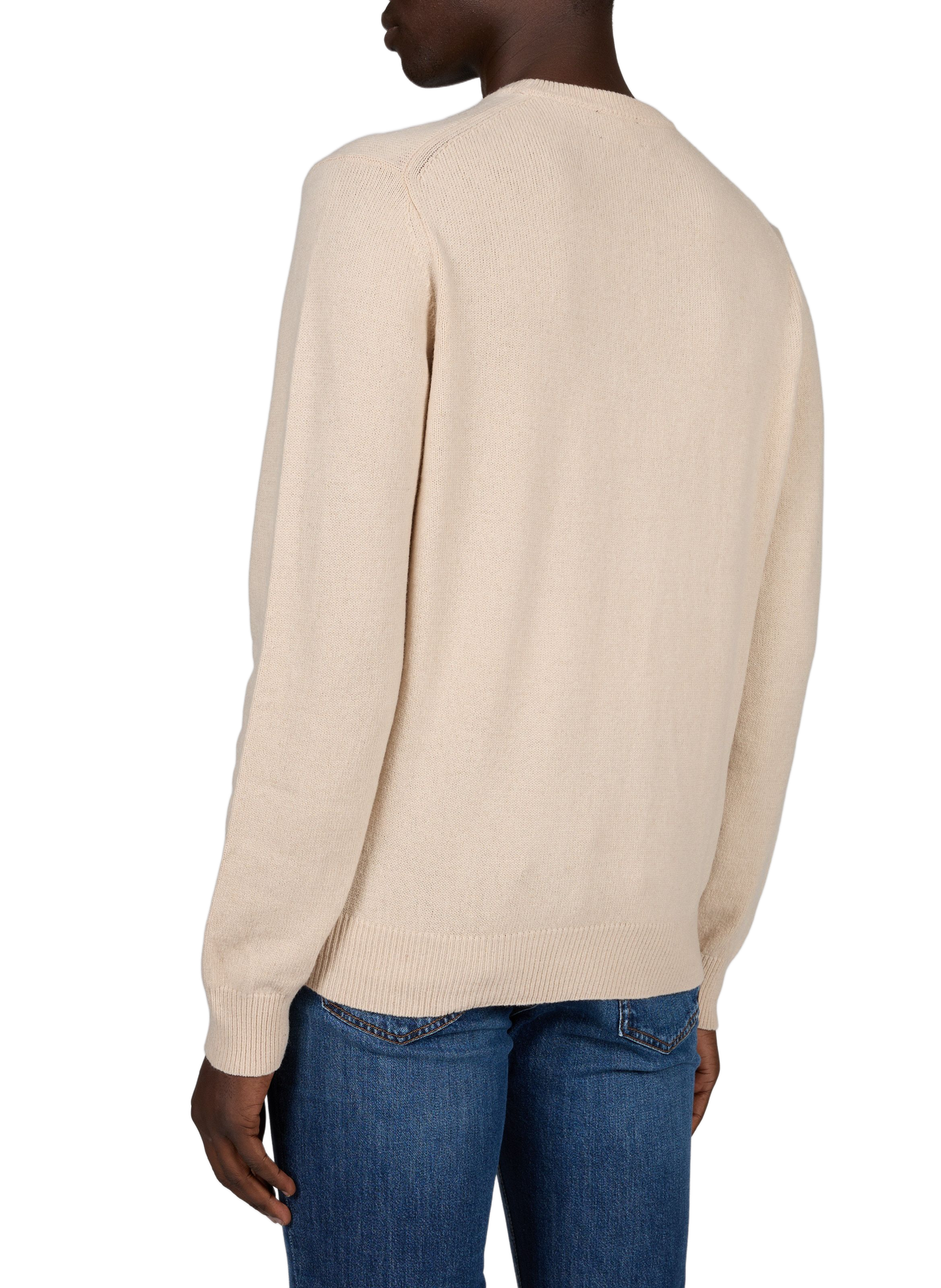 Straight wool jumper HACKETT Beige