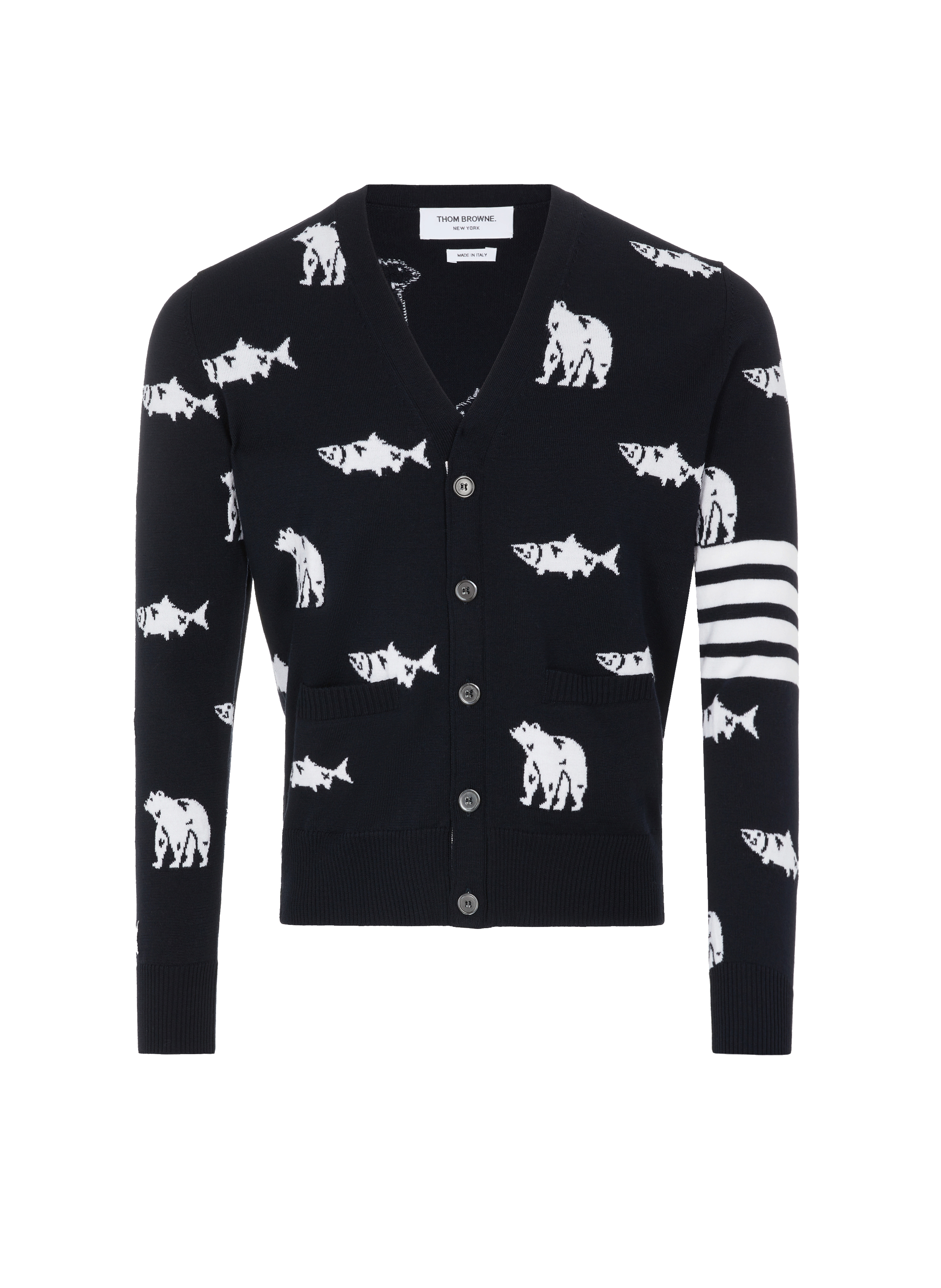 Cardigan en laine mérinos