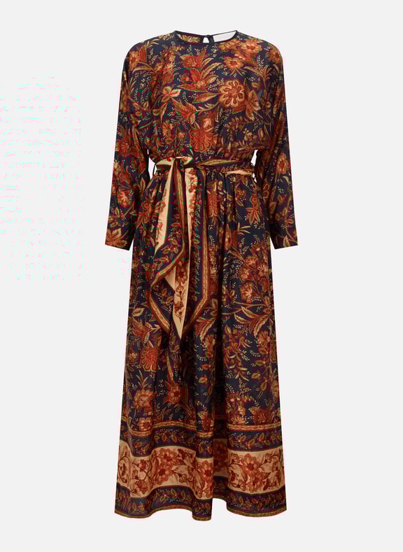 Robe midi à imprimé  ZIMMERMANN Robe midi à imprimé  ZIMMERMANN