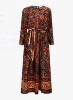 Robe midi à imprimé  | ZIMMERMANN