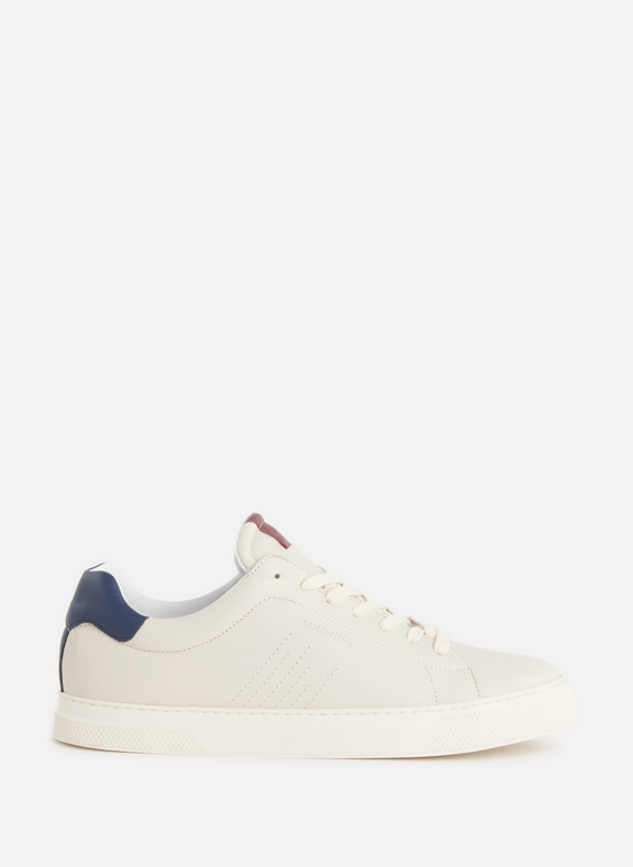 SAISON 1865 Leather sneakers Beige