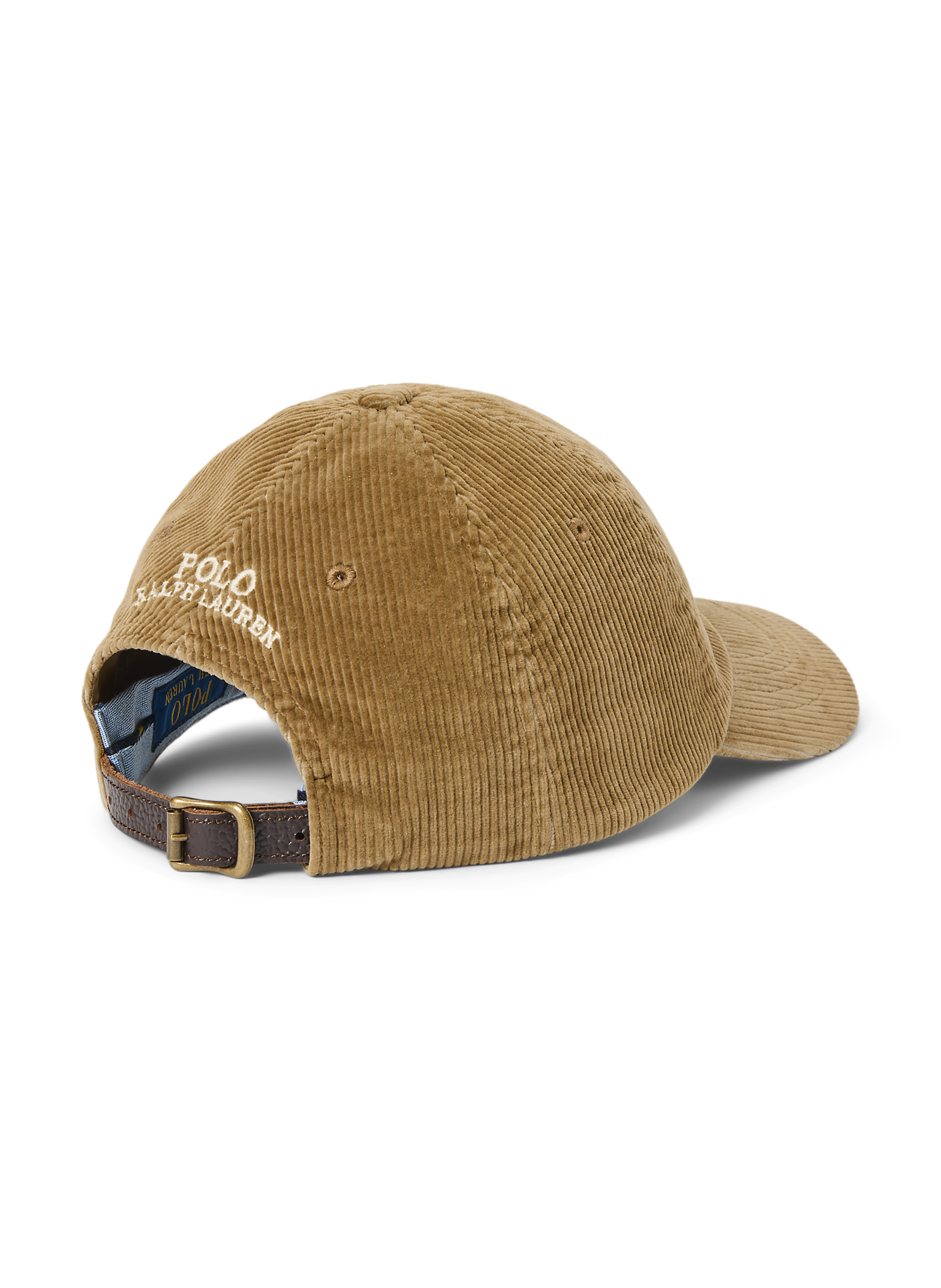 Corduroy baseball cap POLO RALPH LAUREN Brown