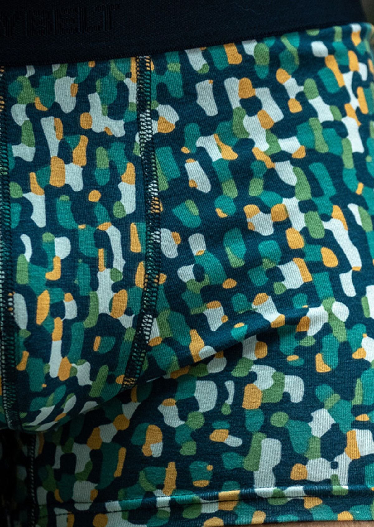 Boxer en coton biologique BILLYBELT Vert