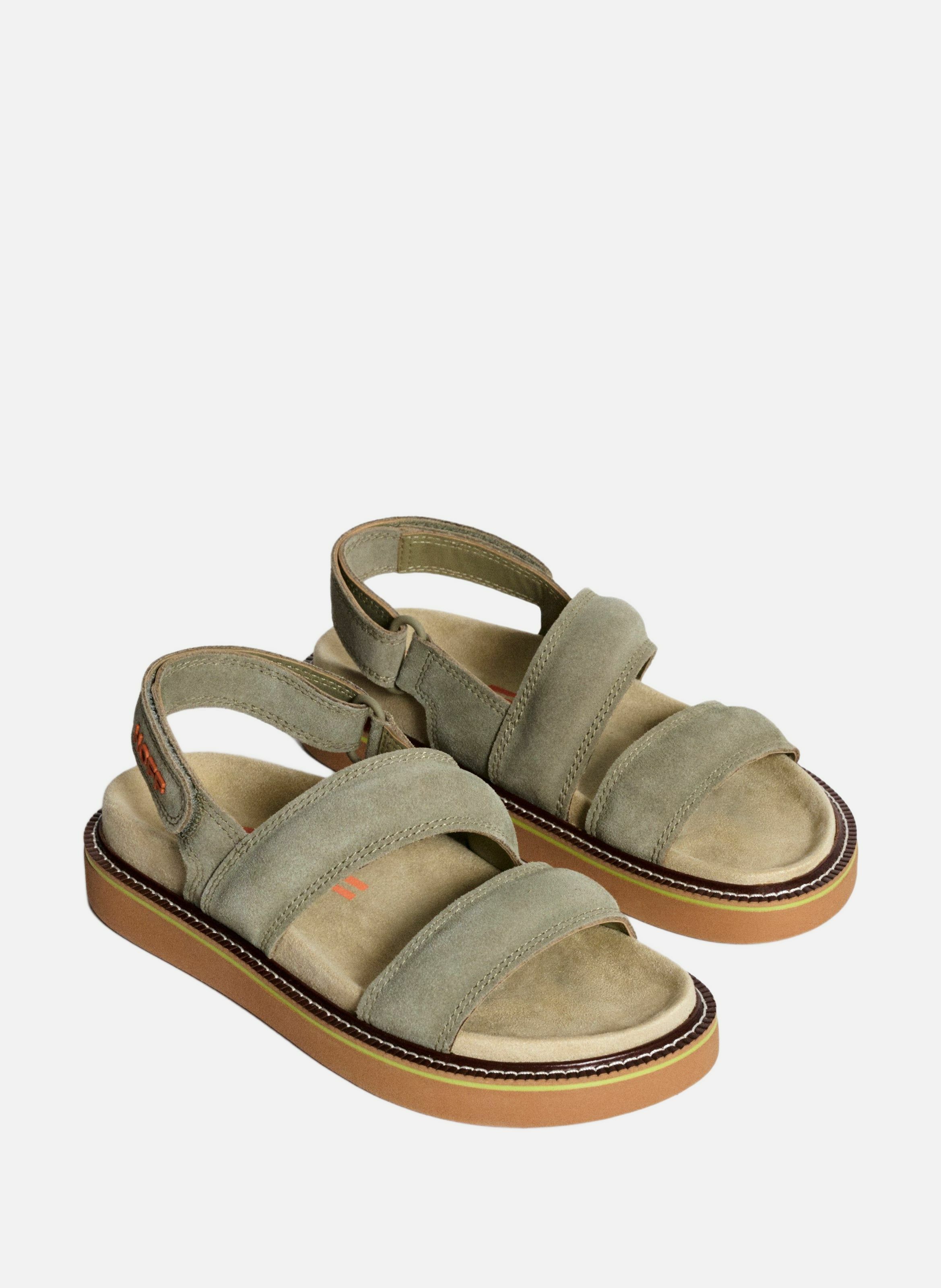 Sandales plates HOFF Vert