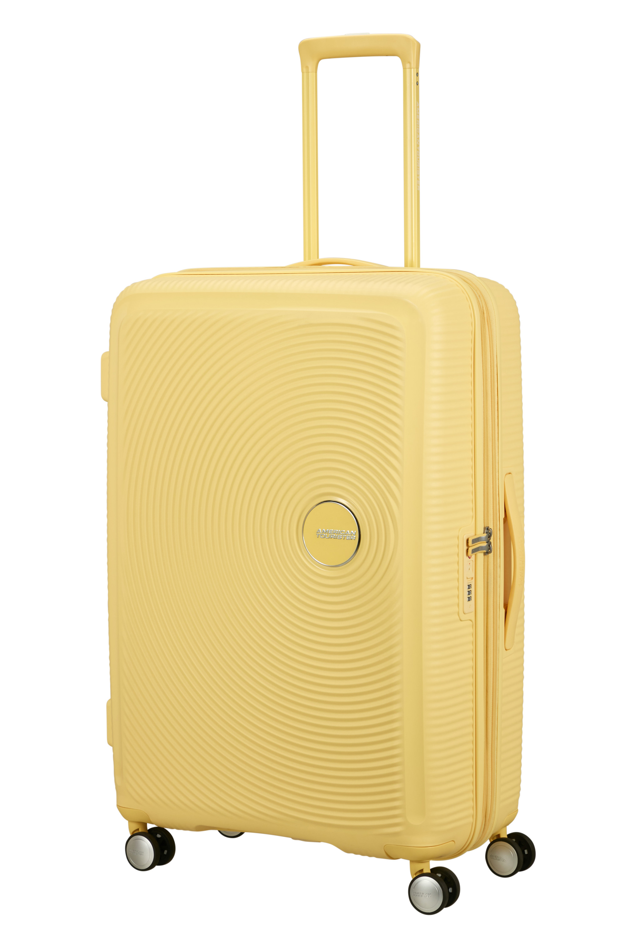 Soundbox valise 4 roues taille l AMERICAN TOURISTER Jaune