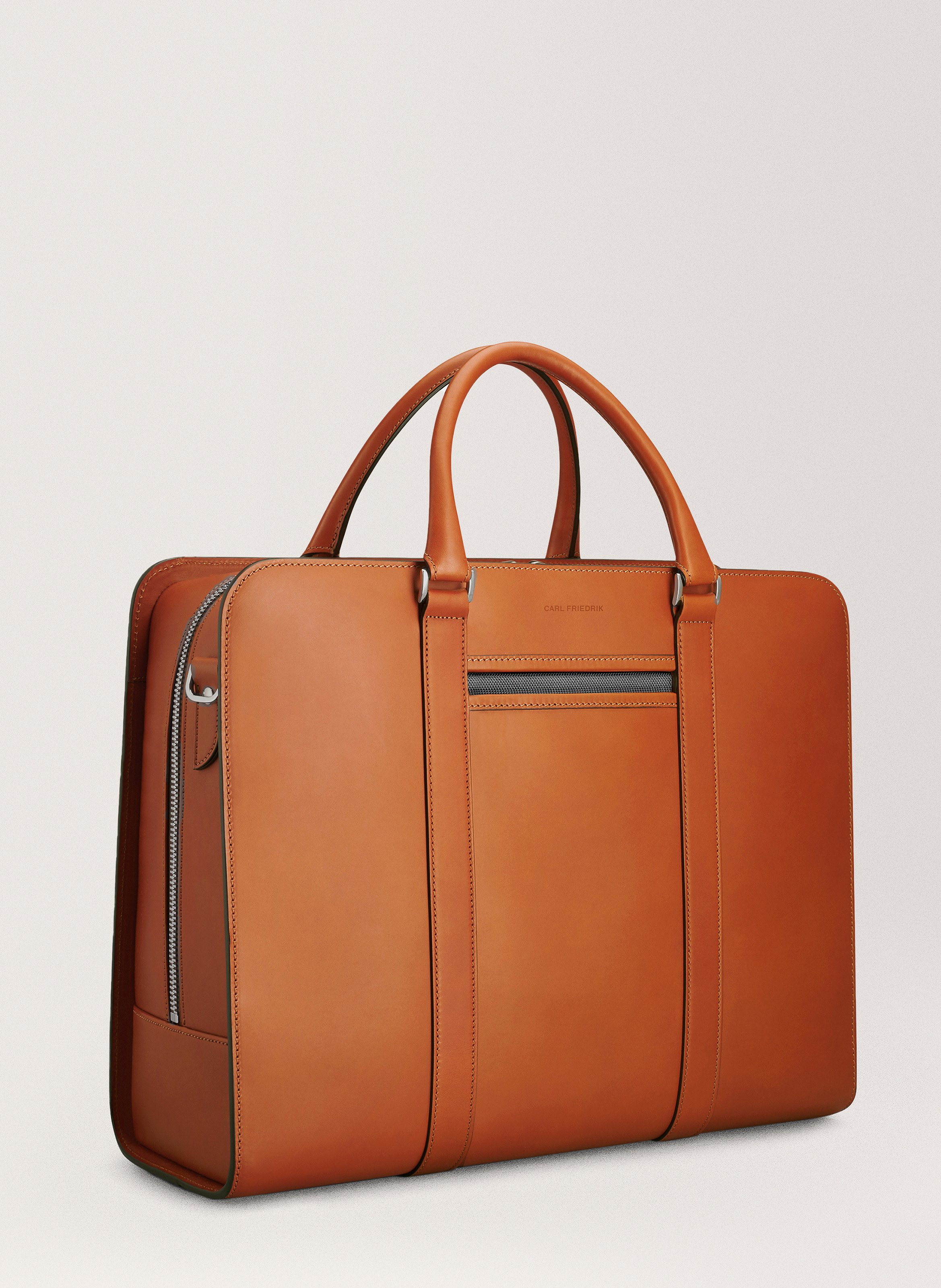 Sac de voyage 'palissy overnight' en cuir vachetta CARL FRIEDRIK Marron