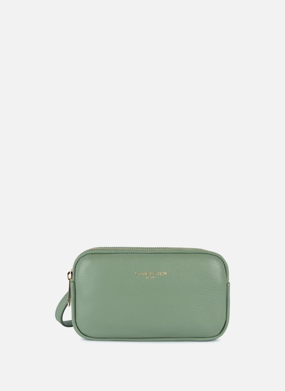Double pochette - dune Vert by LANCASTER LANCASTER Double pochette - dune Vert