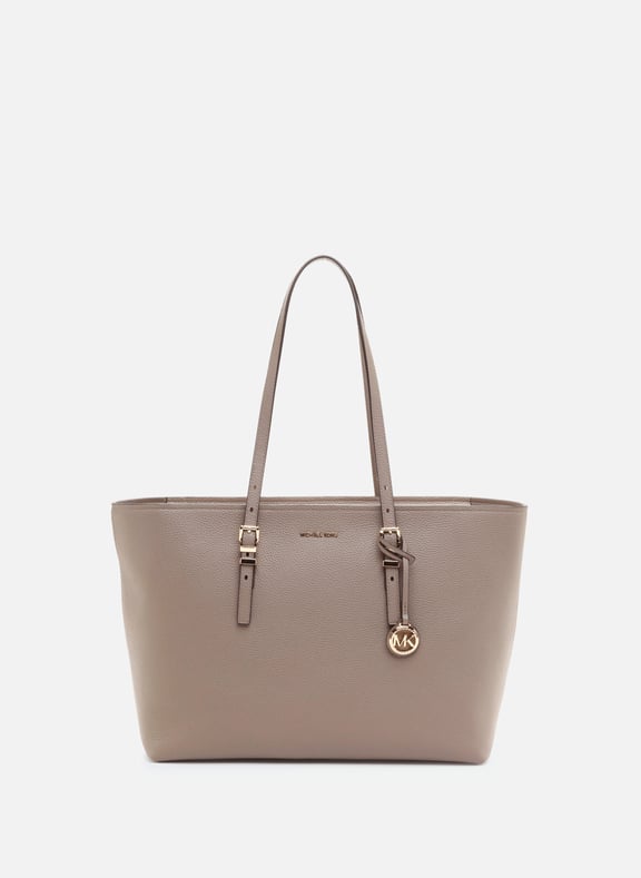 Grand Quinn leather tote bag Beige by MICHAEL KORS MICHAEL KORS Grand Quinn leather tote bag Beige