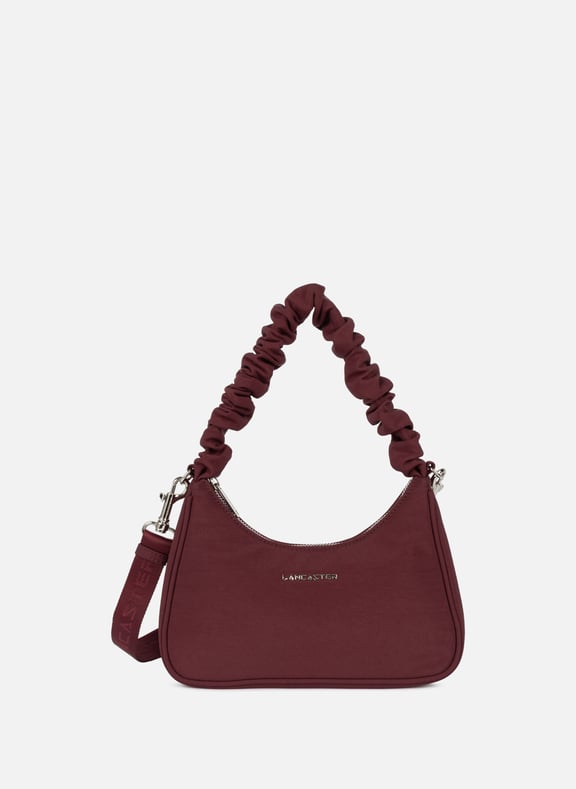 Petit sac besace - basic chouchou Rouge by LANCASTER LANCASTER Petit sac besace - basic chouchou Rouge