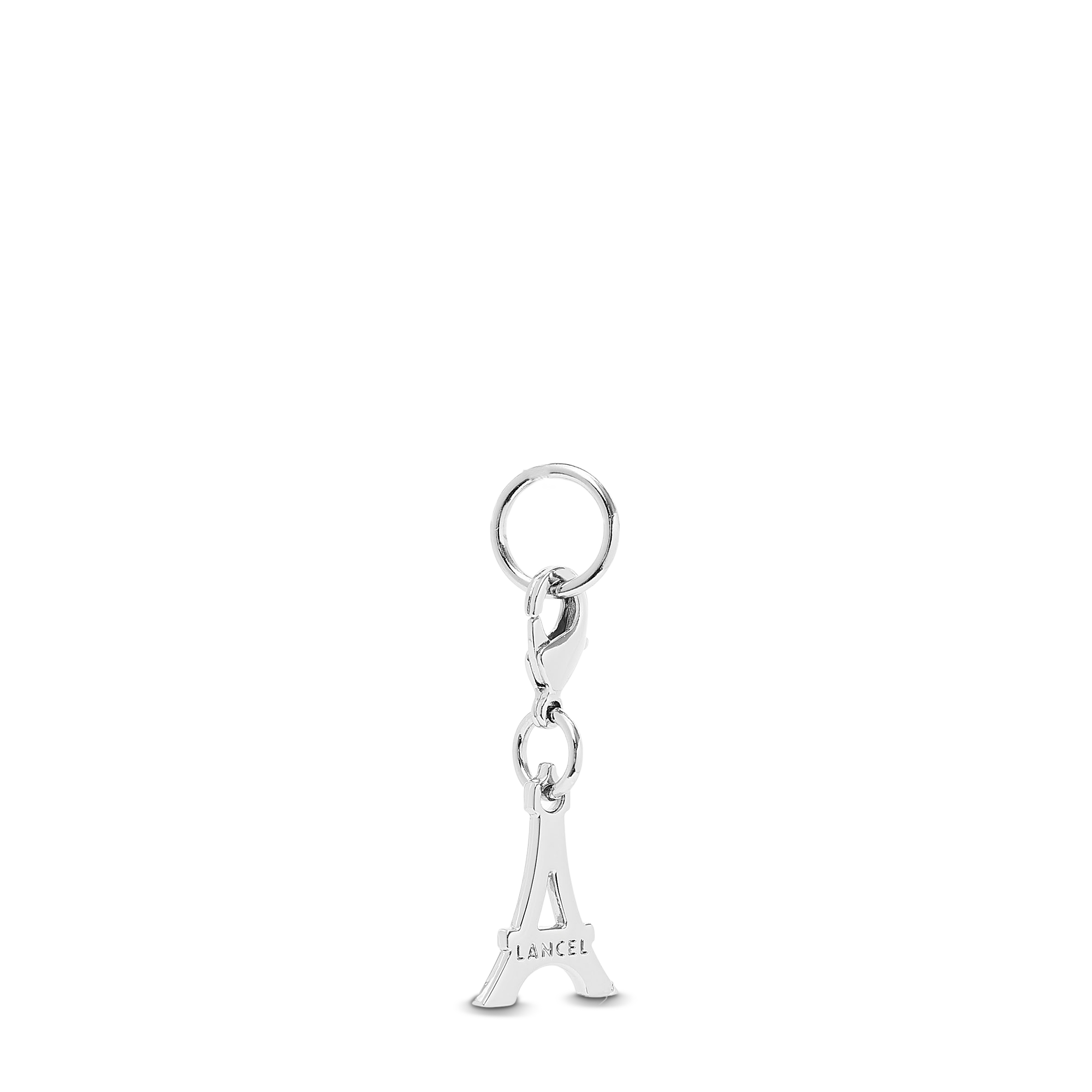 LANCEL Charm tour lancel en métal Argent