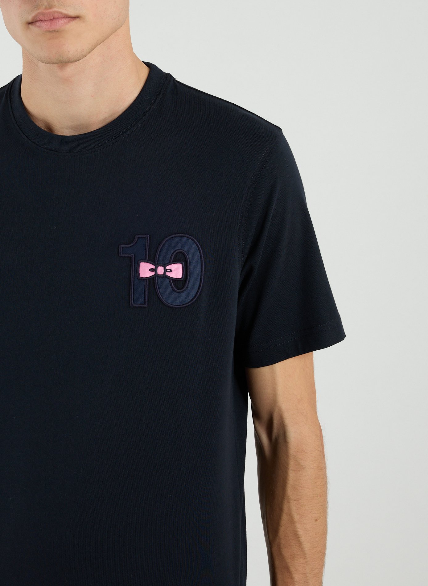 Classic Cotton T-Shirt EDEN PARK Blue