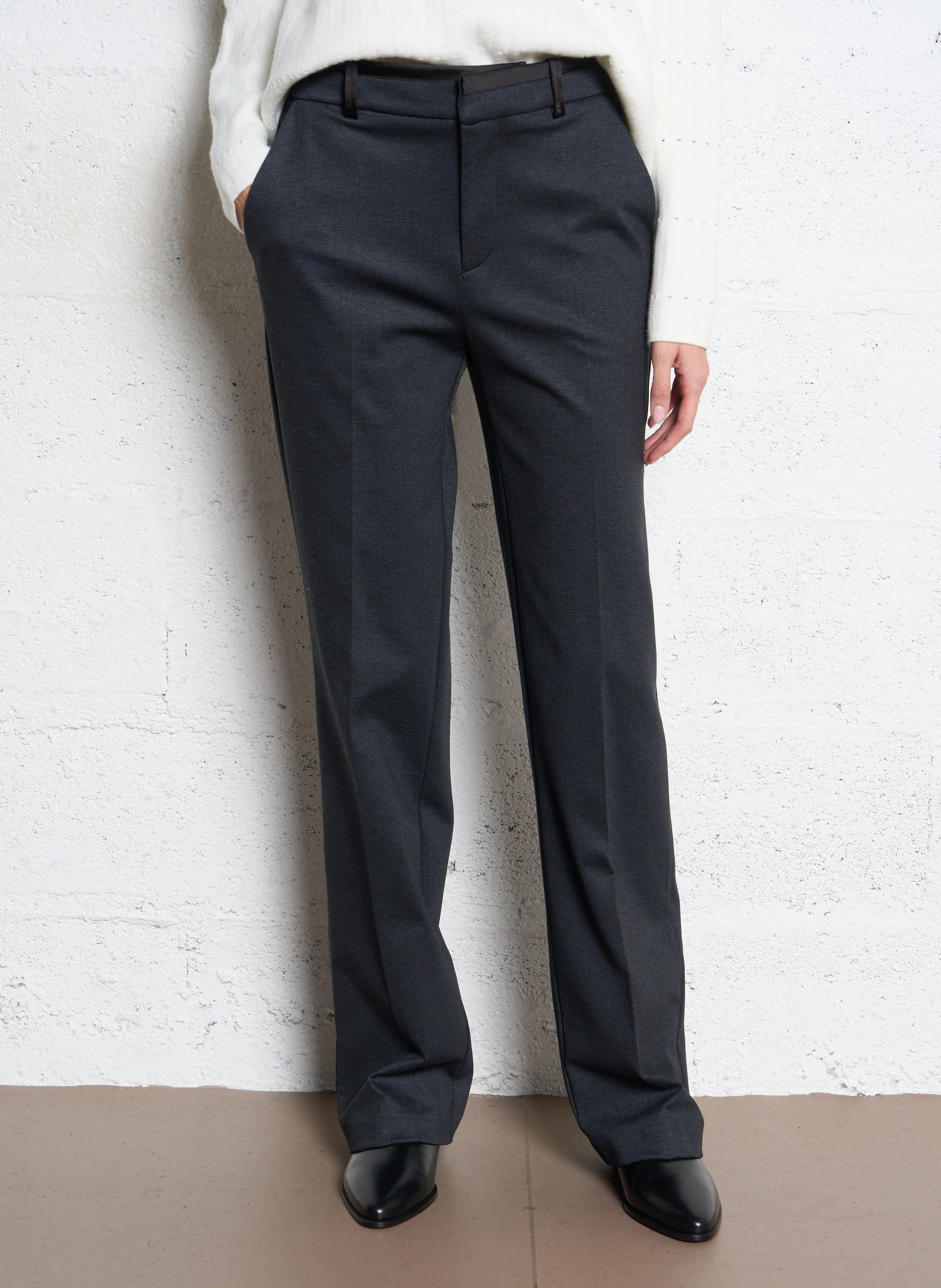 Pantalon de tailleur IKKS Gris