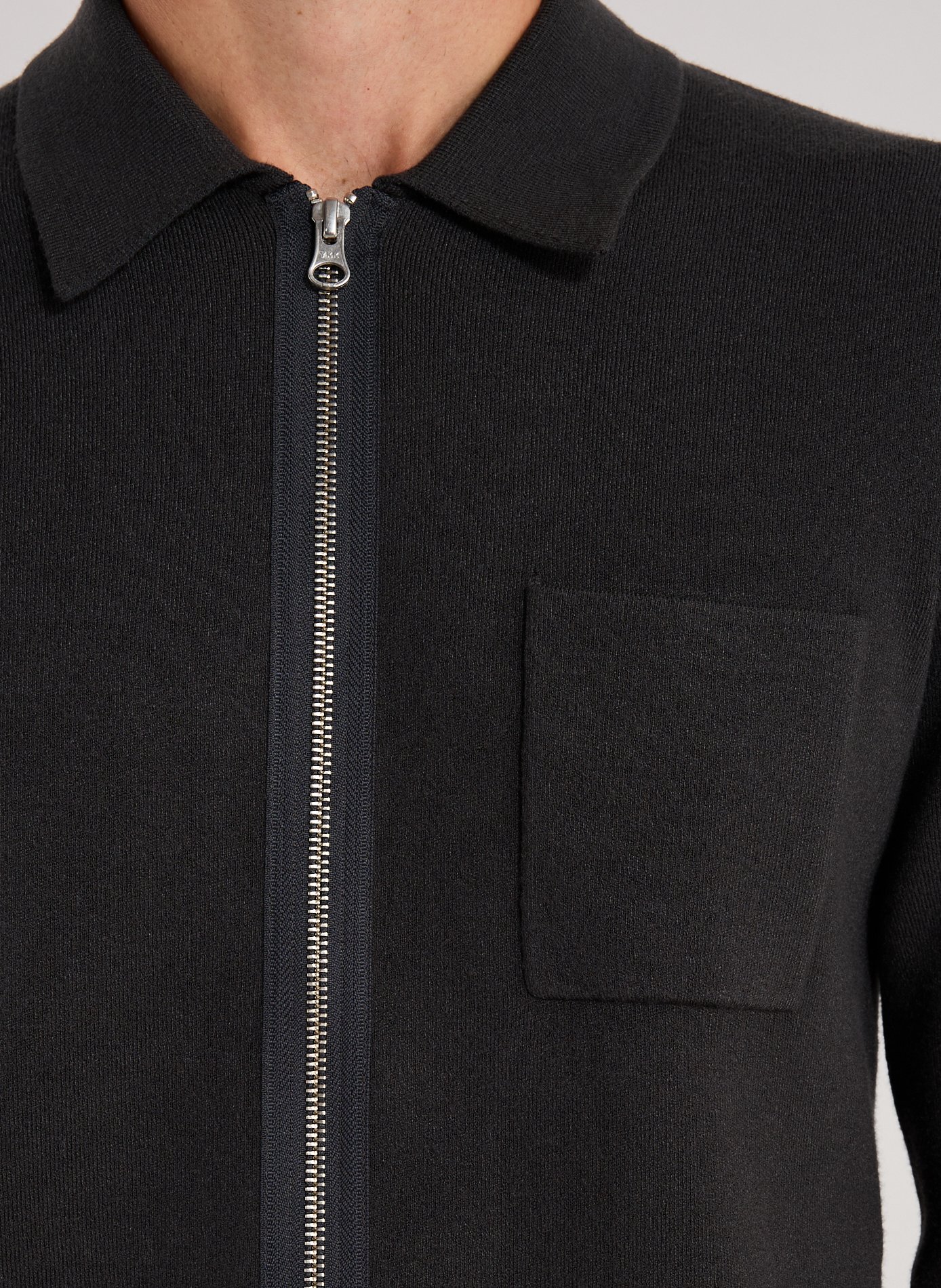 Pull polo droit SAMSOE SAMSOE Gris