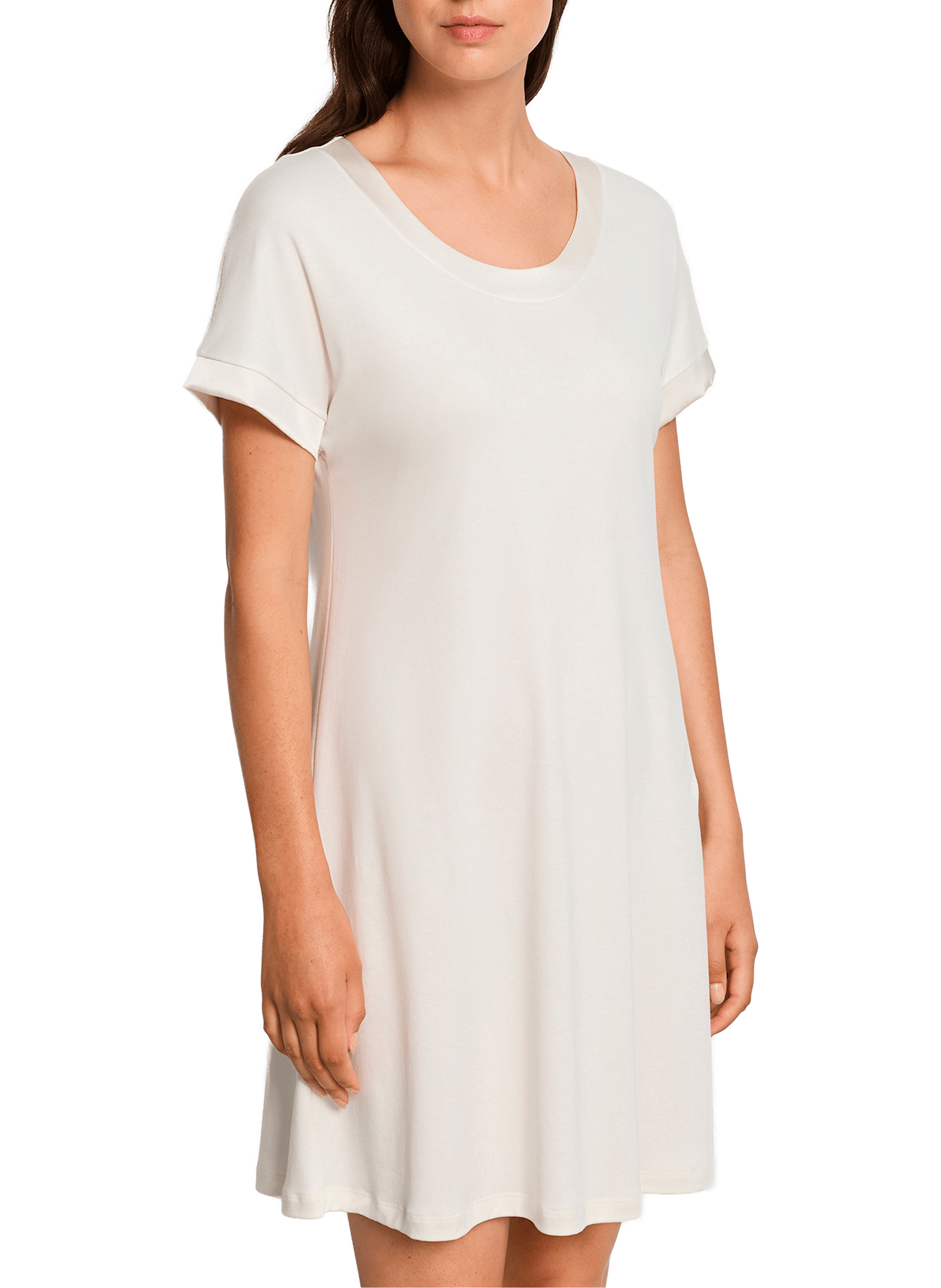 Short cotton nightgown HANRO Beige