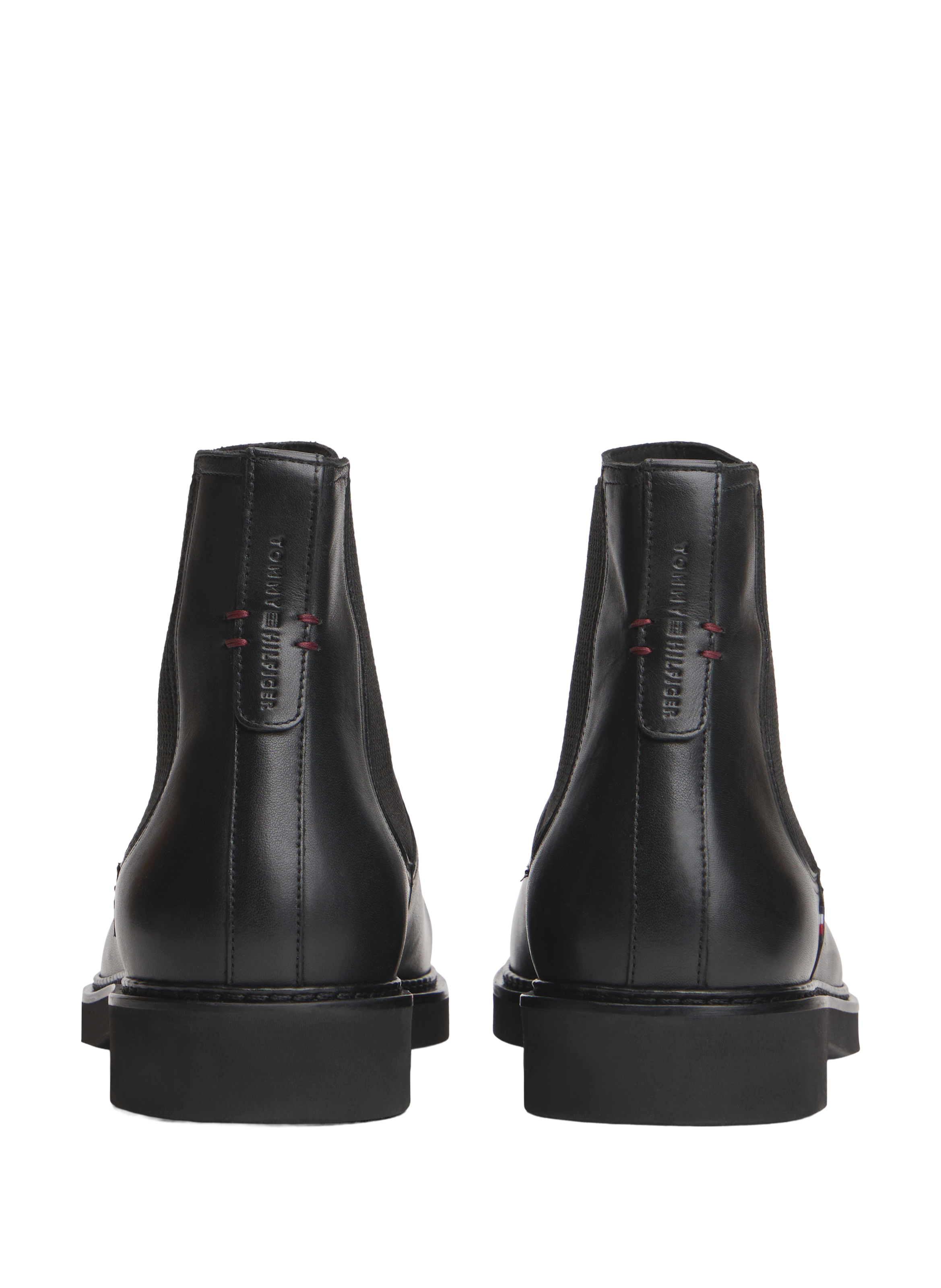 Smooth leather Chelsea boots TOMMY HILFIGER Black