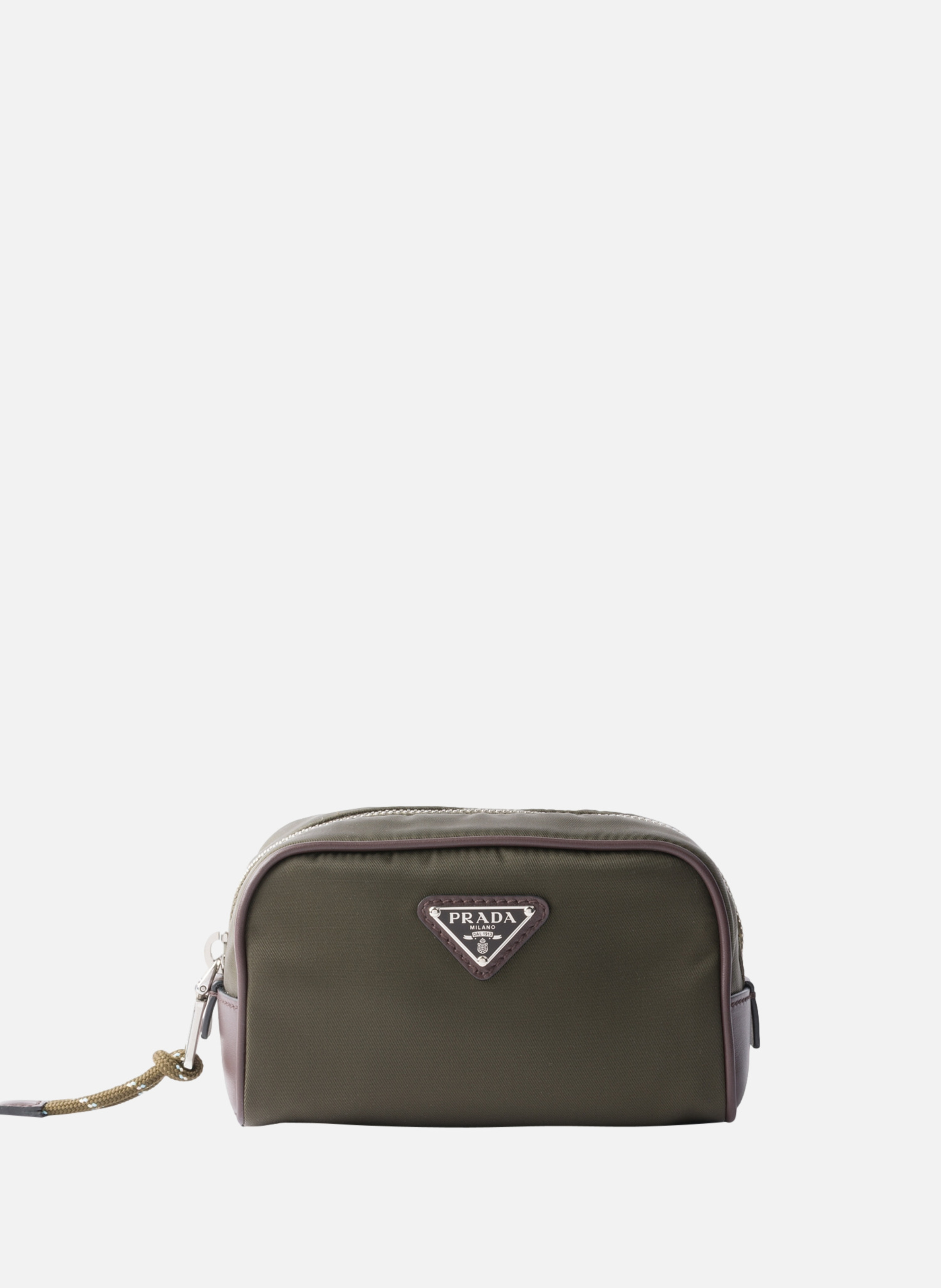 Pochette prada speedrock en re-nylon et cuir PRADA Vert