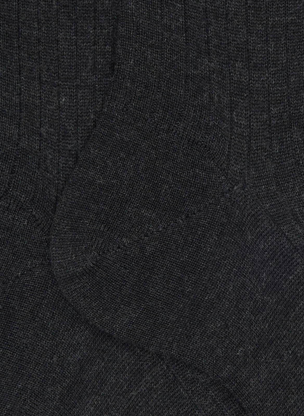 Chaussettes côtelées en laine mérinos DORÉ DORÉ Gris