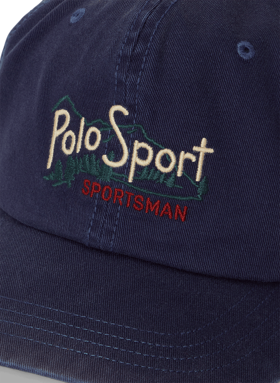 Embroidered cotton baseball cap POLO RALPH LAUREN Blue