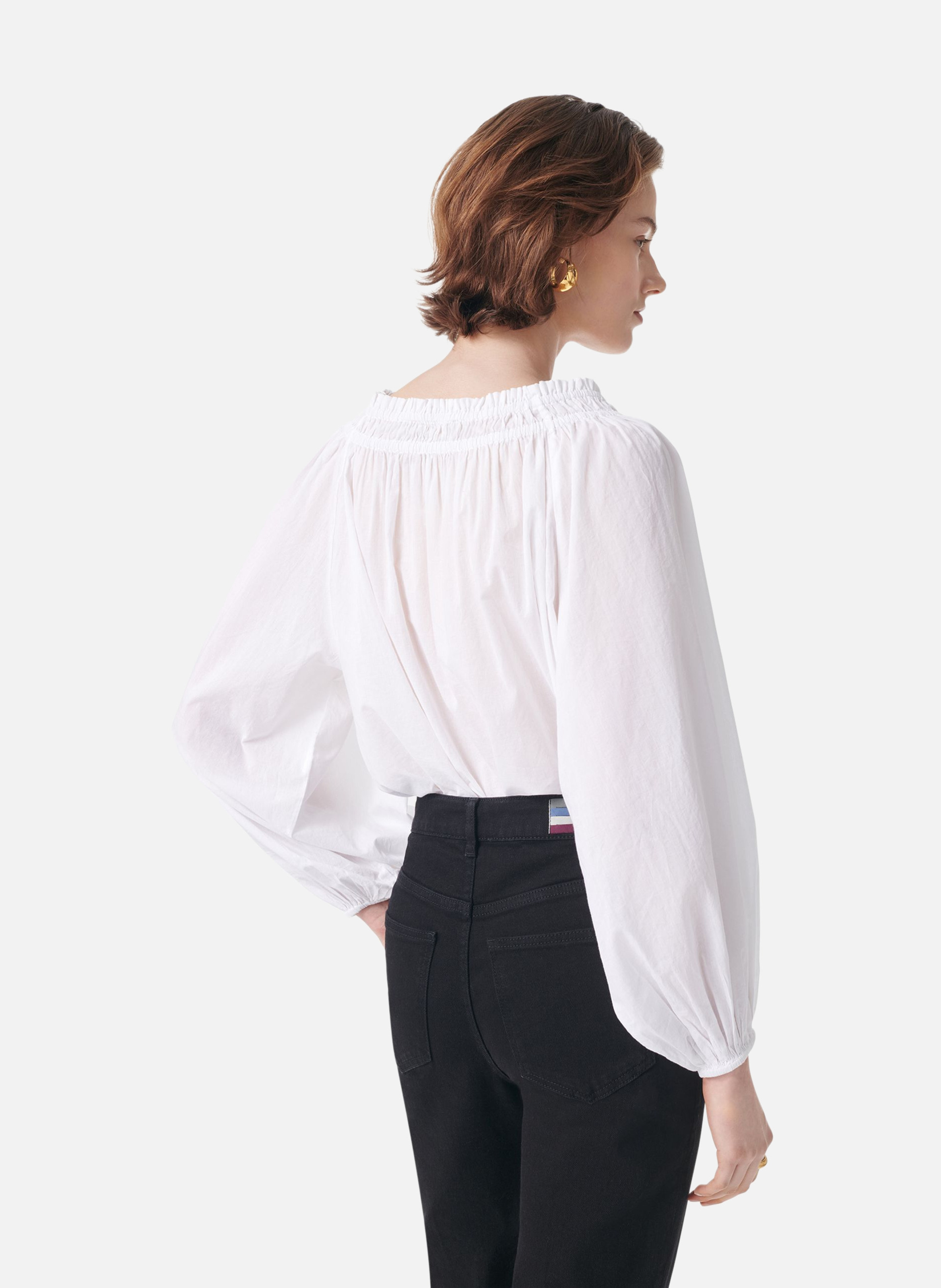 Blouse enya VANESSA BRUNO Blanc