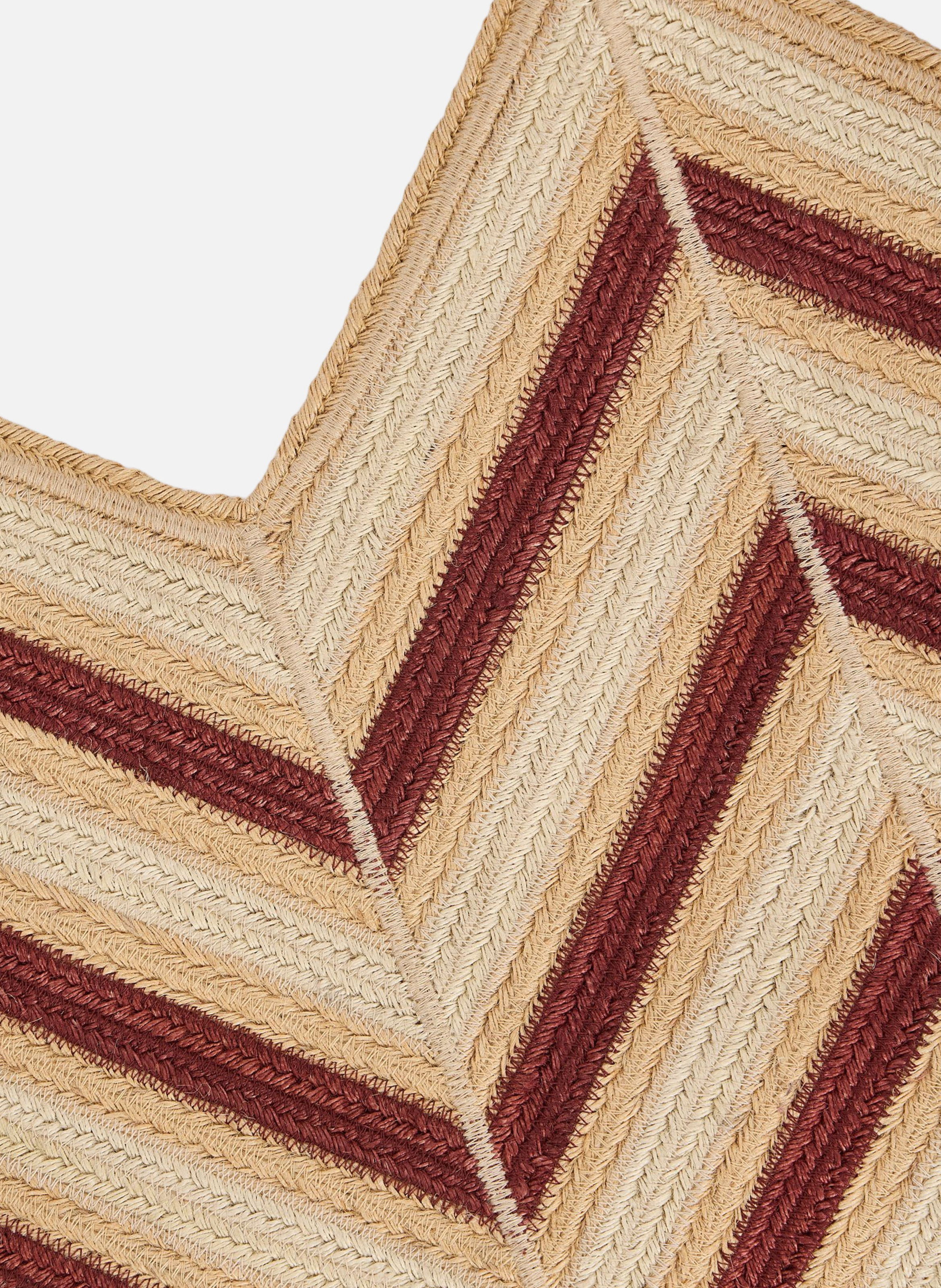 Panier en jute VANESSA BRUNO Multicolore