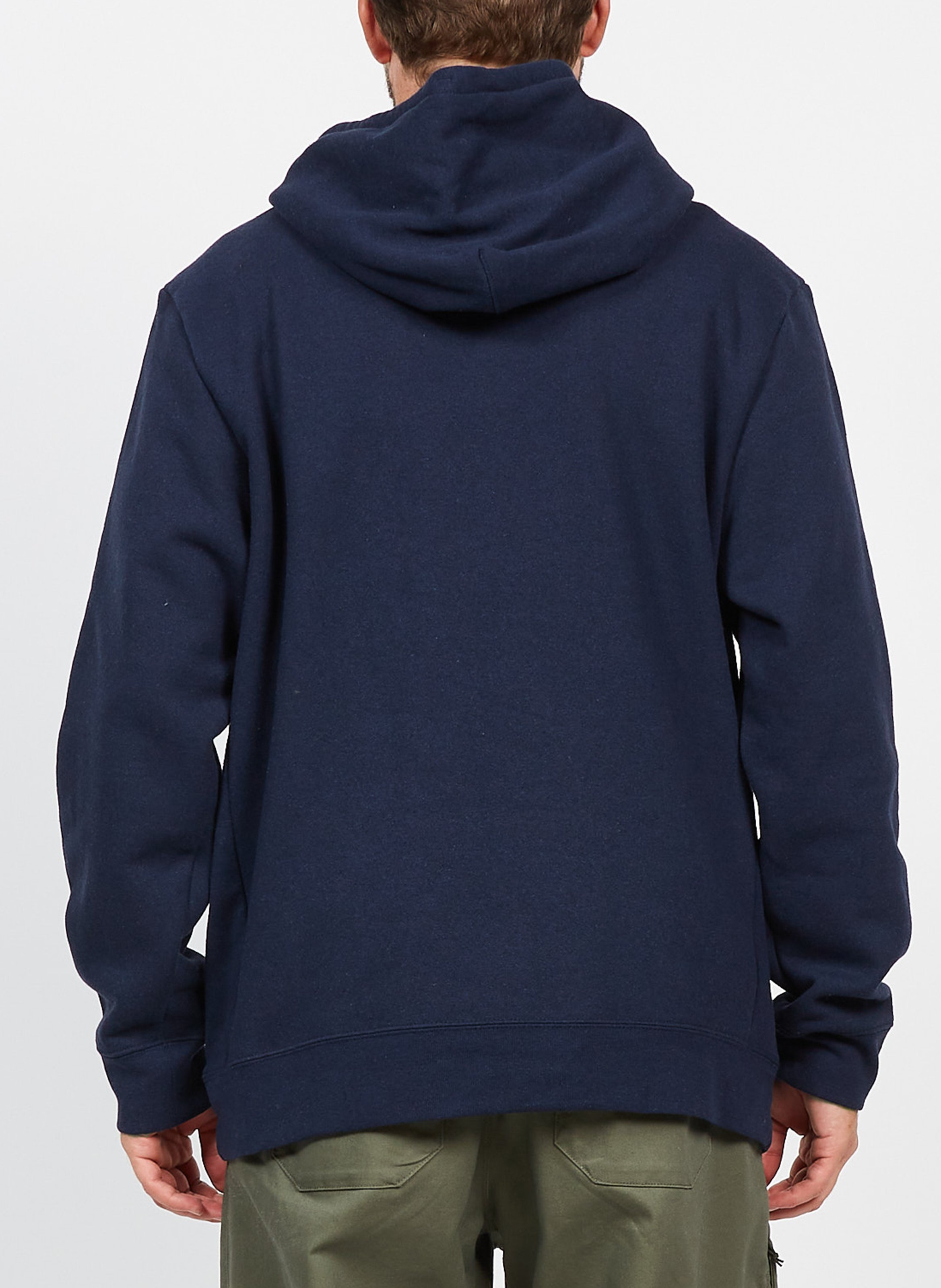 Sweat à capuche oversize en coton mélangé PATAGONIA Bleu