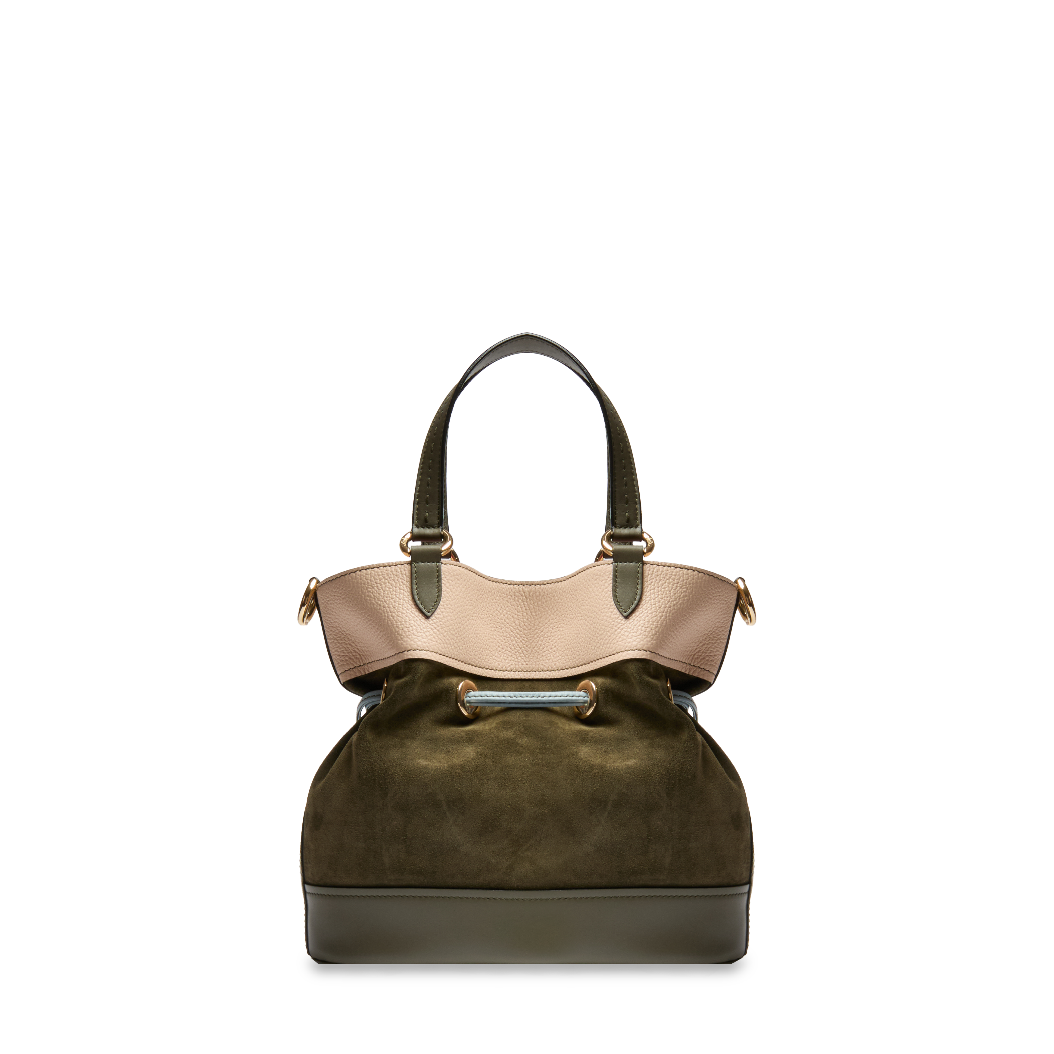 Sac seau m premier flirt de lancel en cuir LANCEL Vert