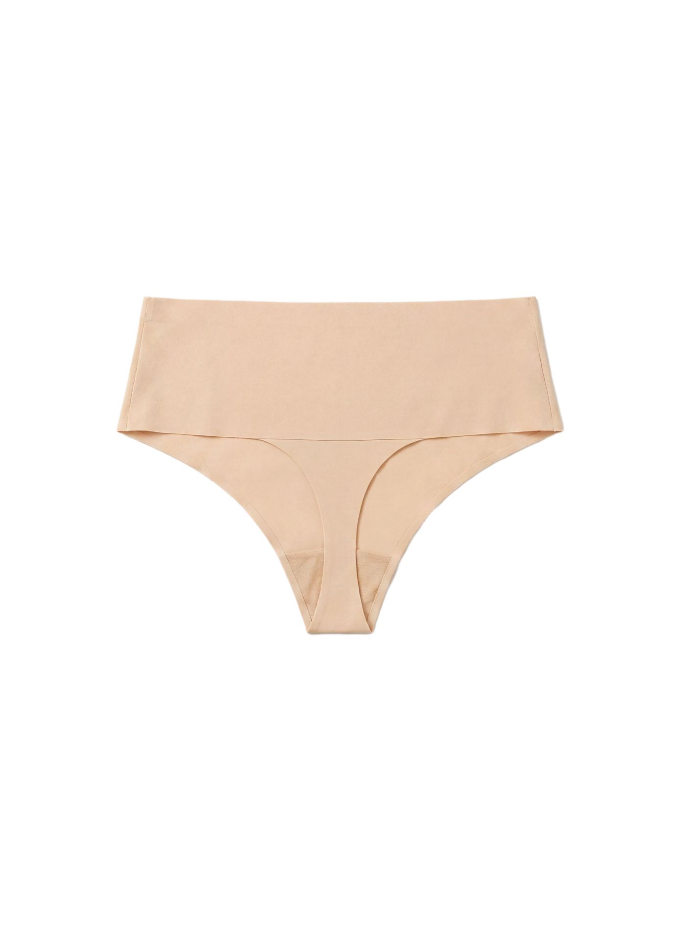 High-waisted solid color YADE Beige