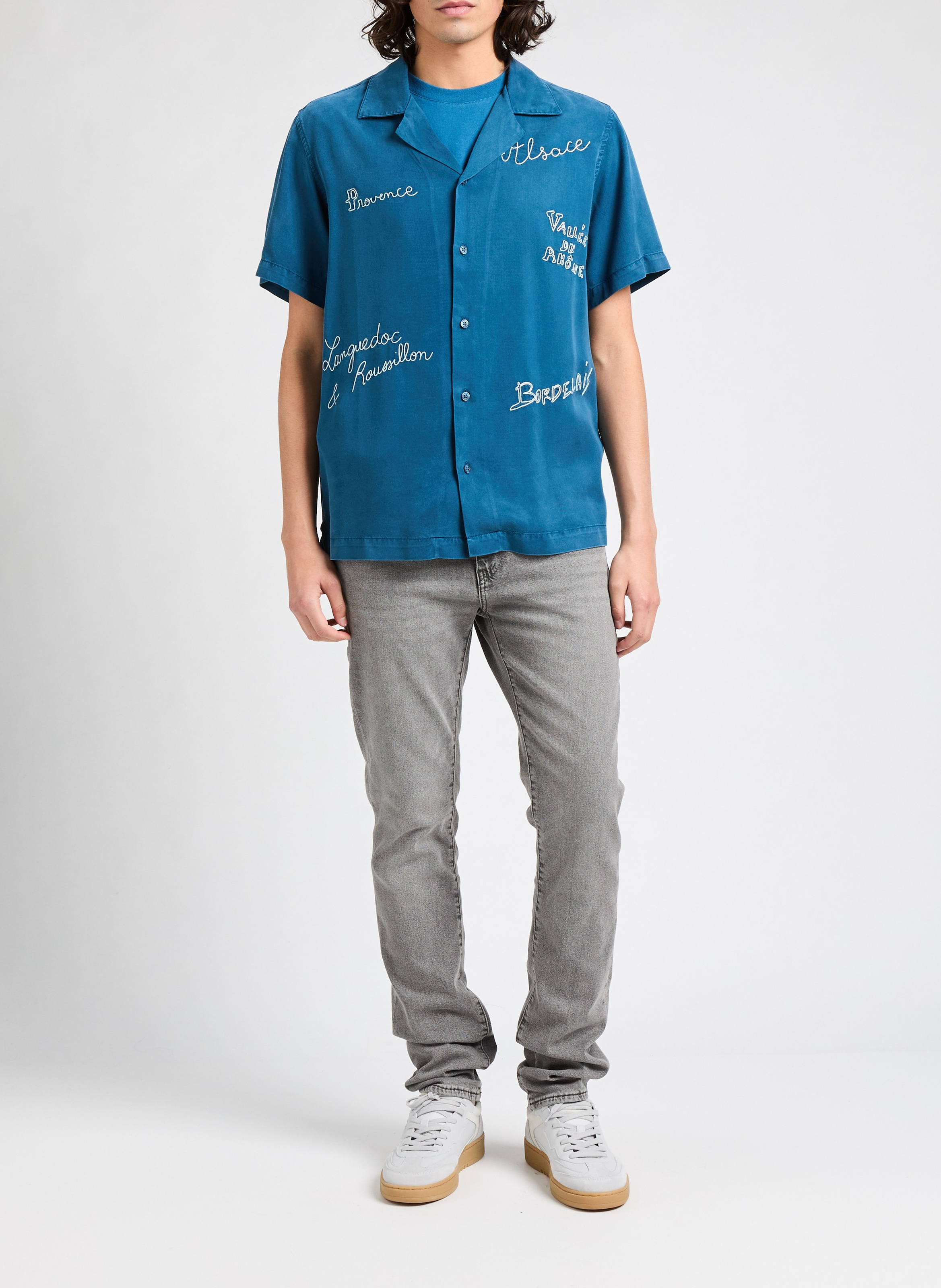 Camiseta Patureau Regiones de Francia MAISON LABICHE Azul