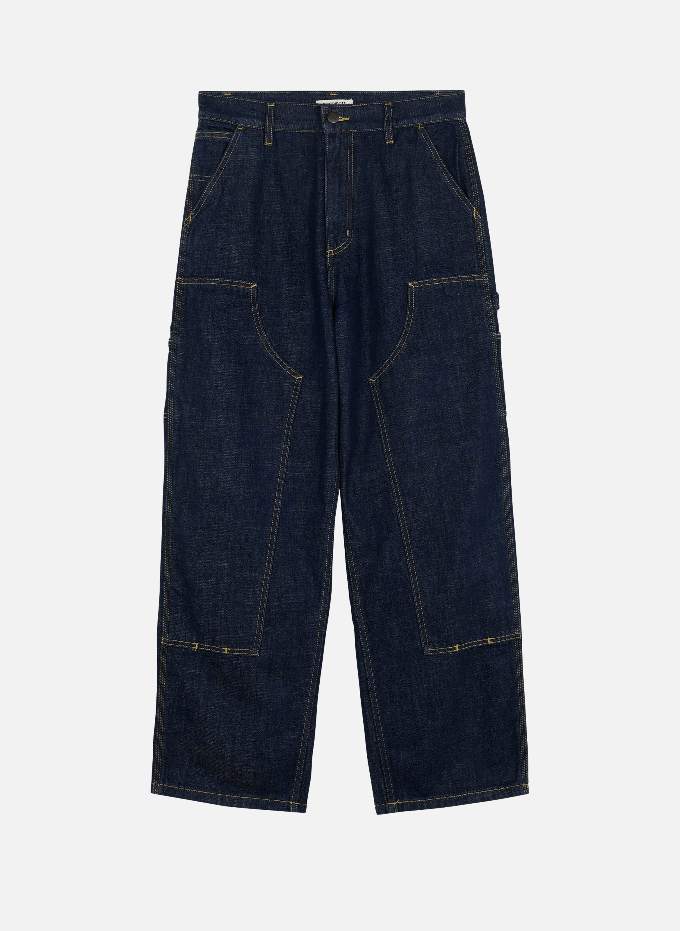 Jean w' brandon double knee pant CARHARTT WIP Bleu