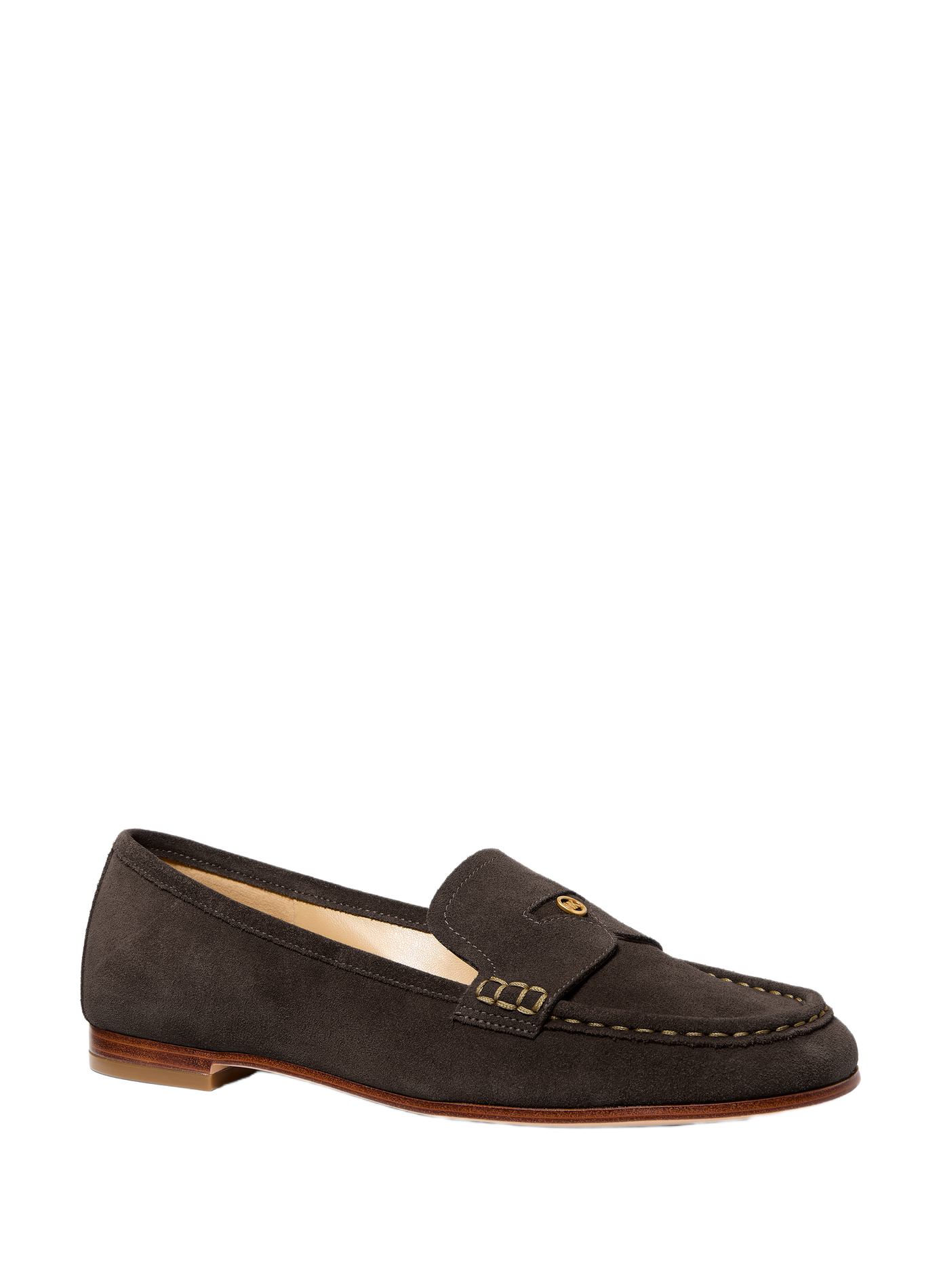 Mocassin Jennings en cuir daim MICHAEL KORS Marron