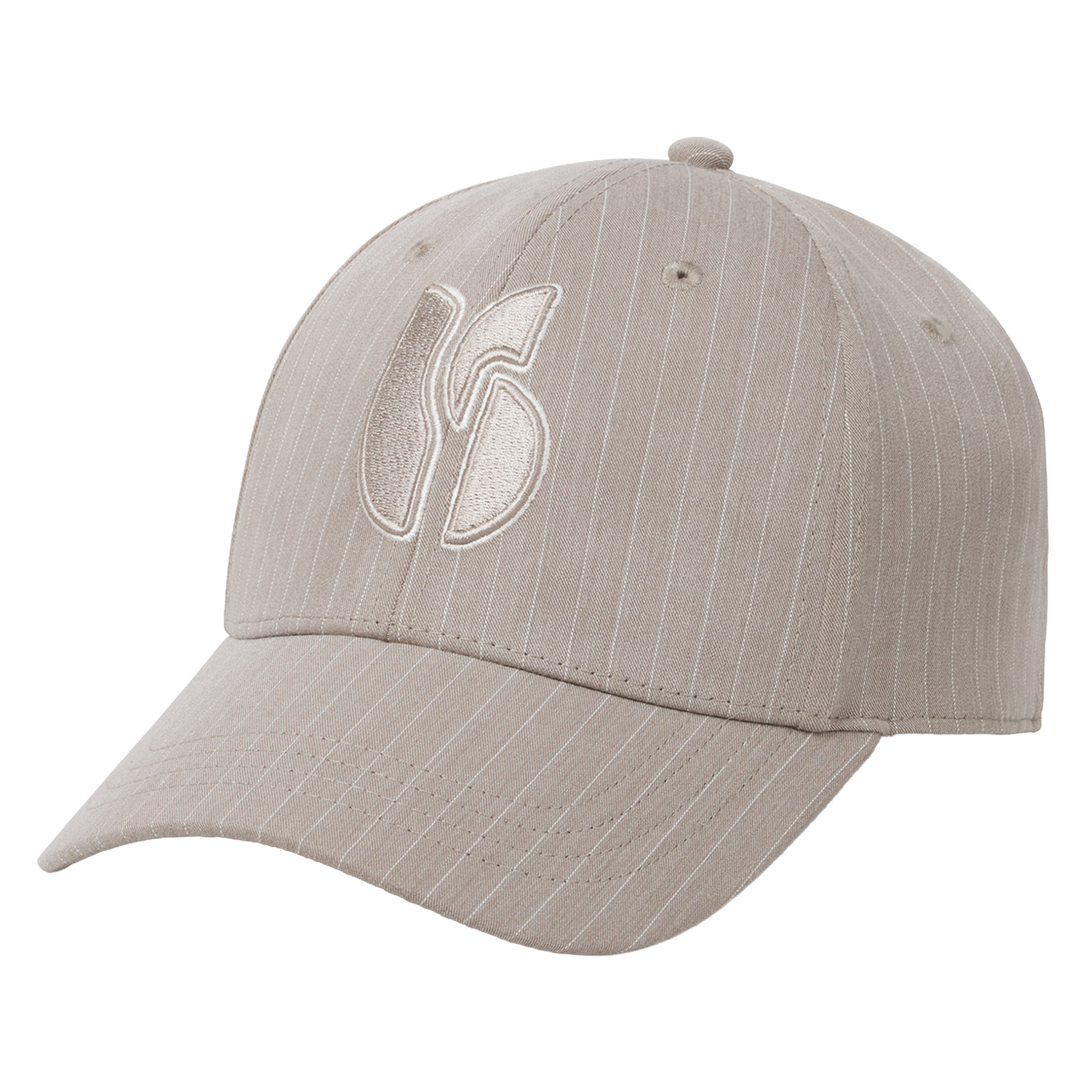 Casquette rayé logo harlow BA&SH Marron
