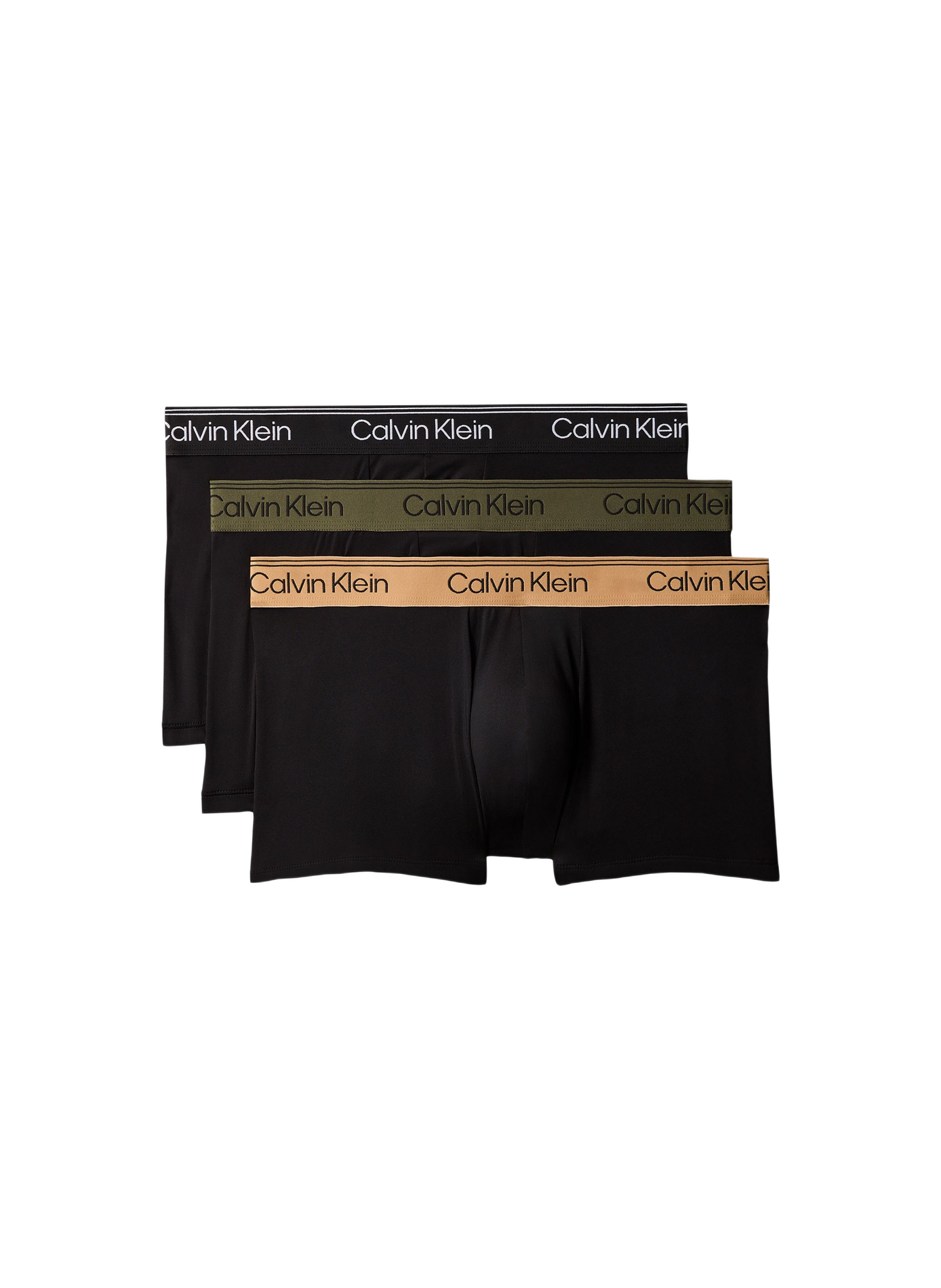 Set aus 3 Boxershorts mit Logo CALVIN KLEIN Schwarz