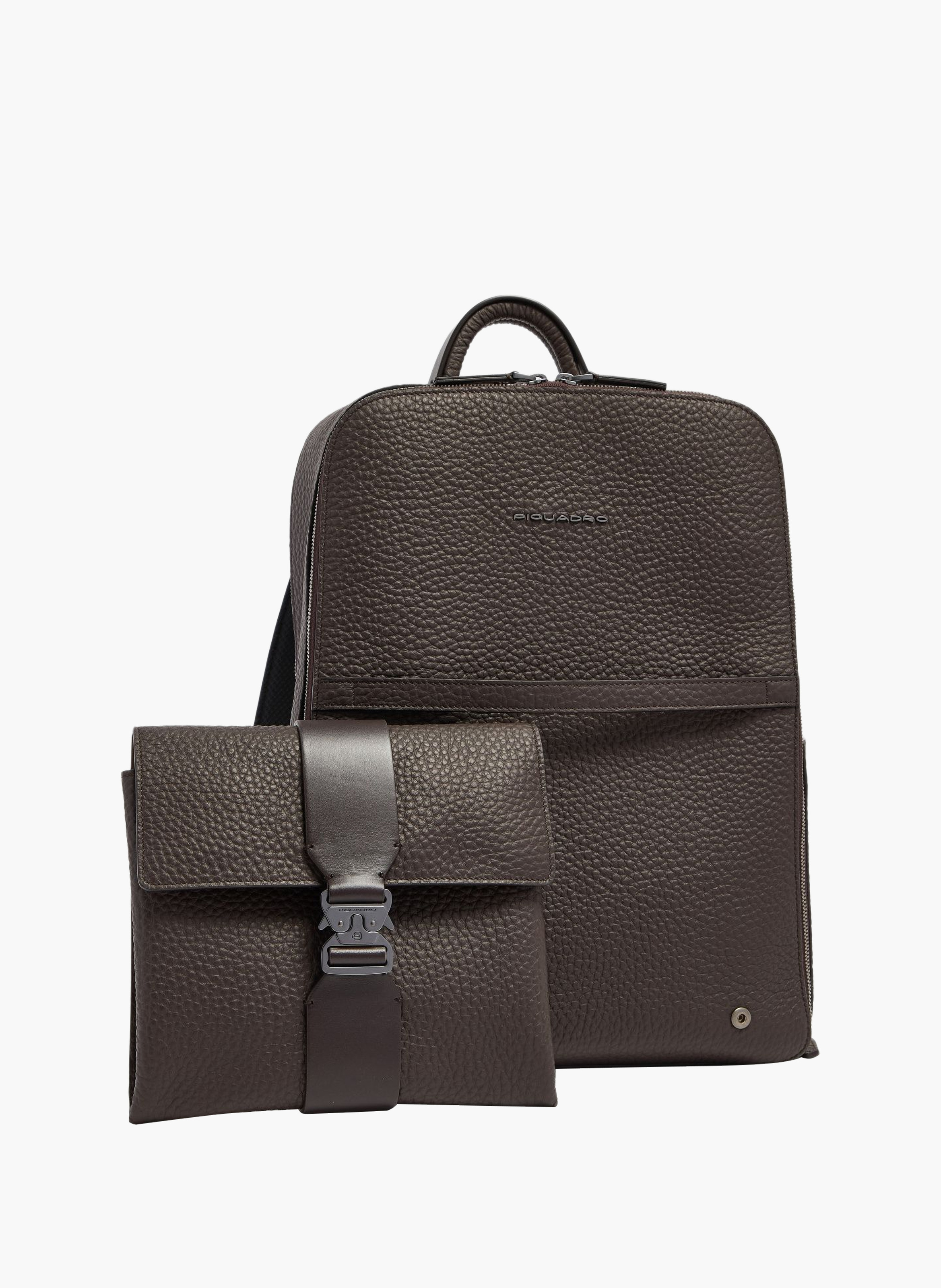 Rugzak voor 15,6" laptopreizen PIQUADRO Bruin