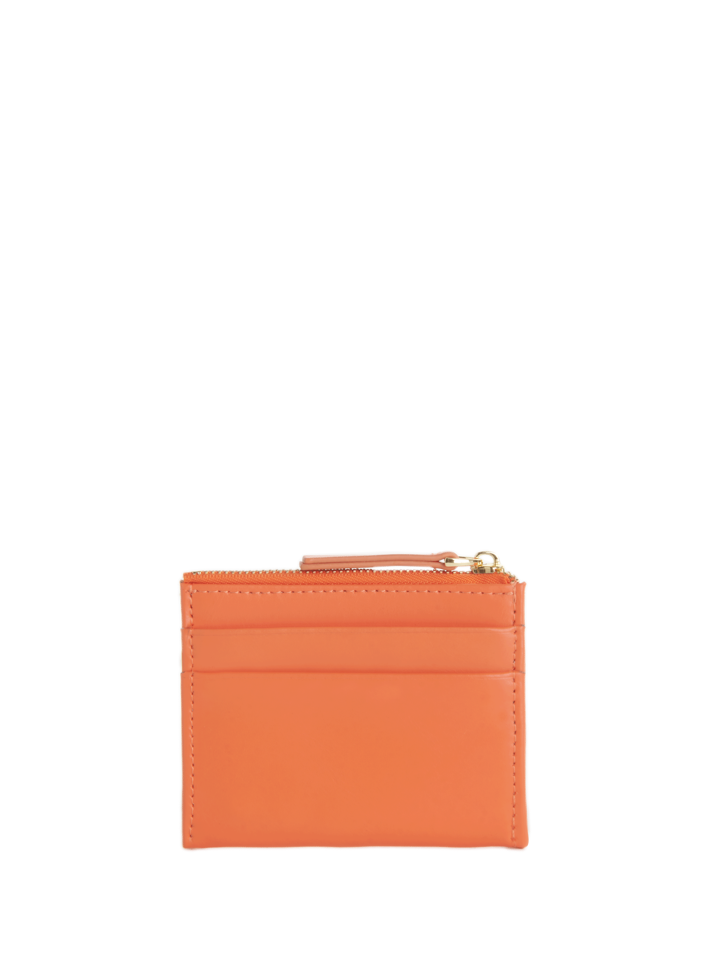 Porte-cartes en cuir SAISON 1865 Orange
